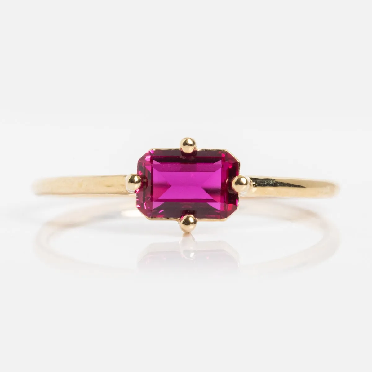 14k Mod Love Birthstone Ring