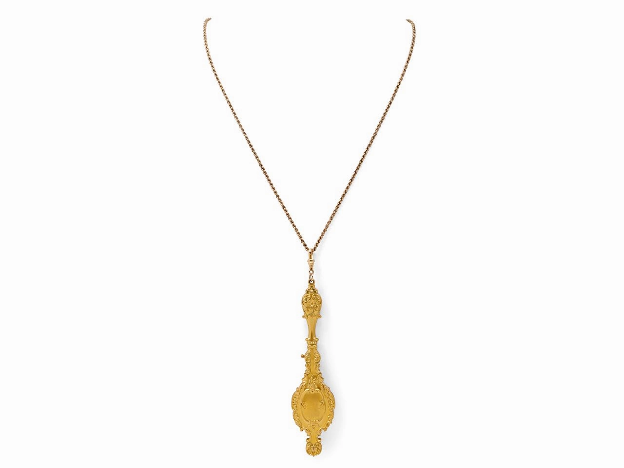 Antique Art Nouveau Lorgnette in 14K Gold