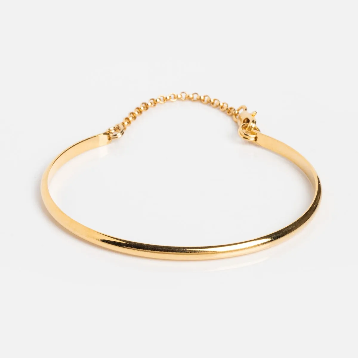 Bar Chain Bracelet Cuff