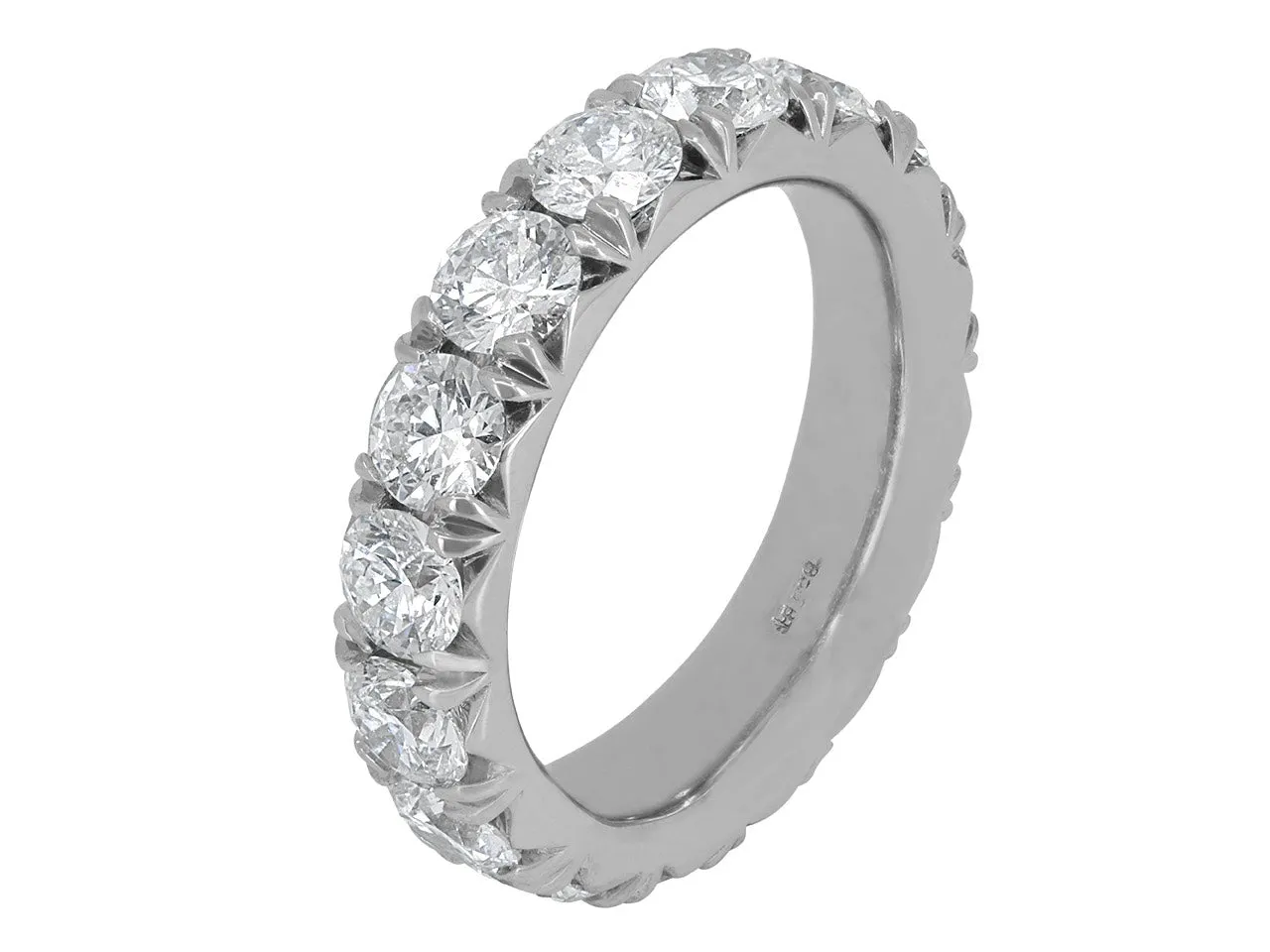Beladora 'L'ternelle' Diamond Eternity Band, 3.85 total carats, in Platinum