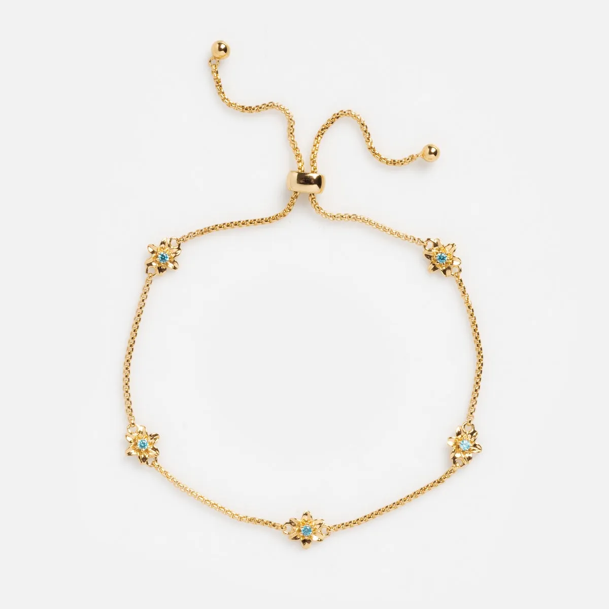 Birth Flower Bracelet