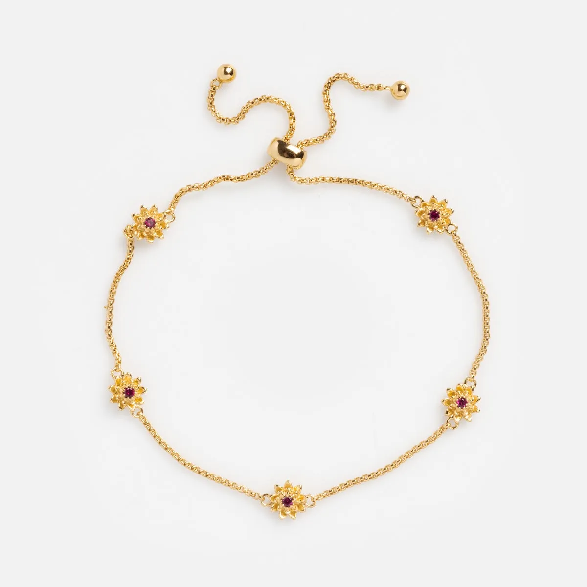 Birth Flower Bracelet