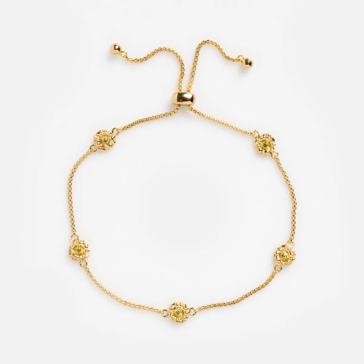 Birth Flower Bracelet