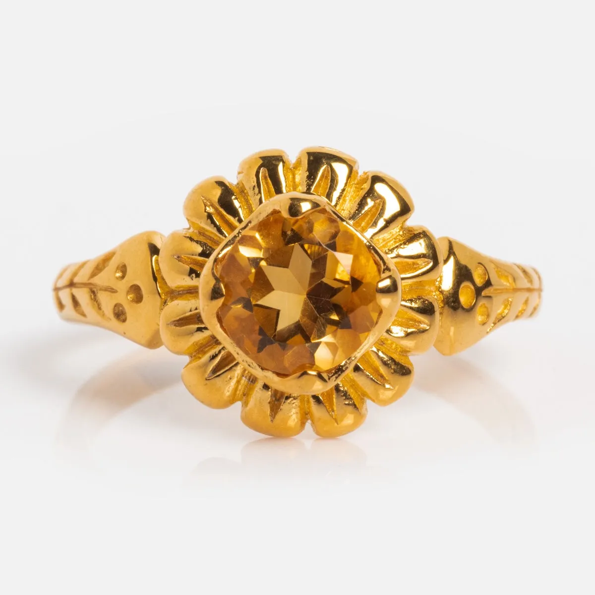 Bloom Solitaire Ring