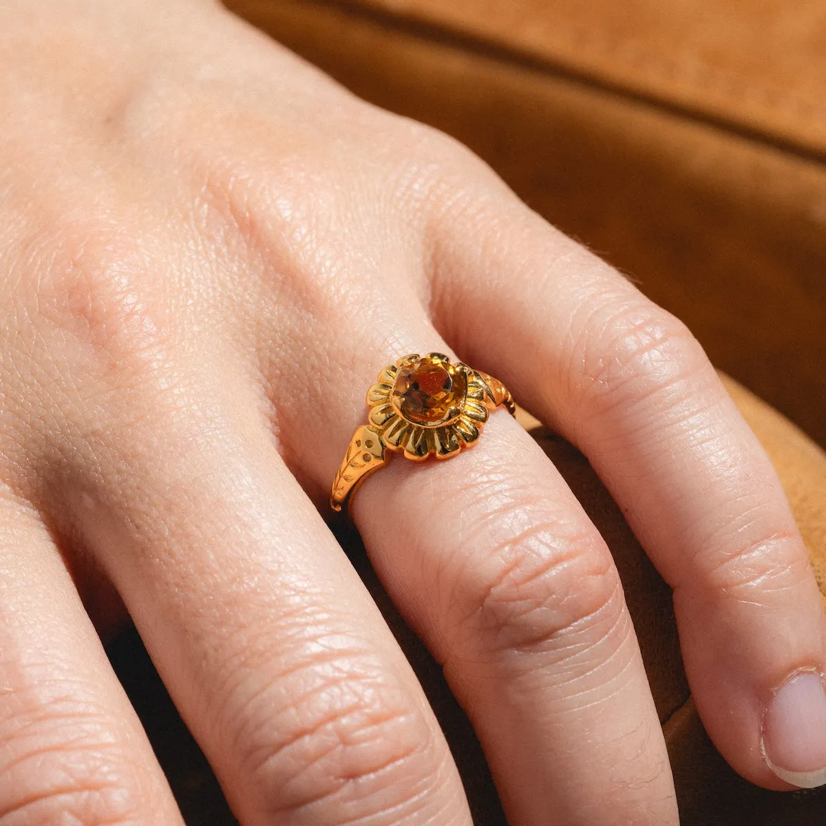 Bloom Solitaire Ring