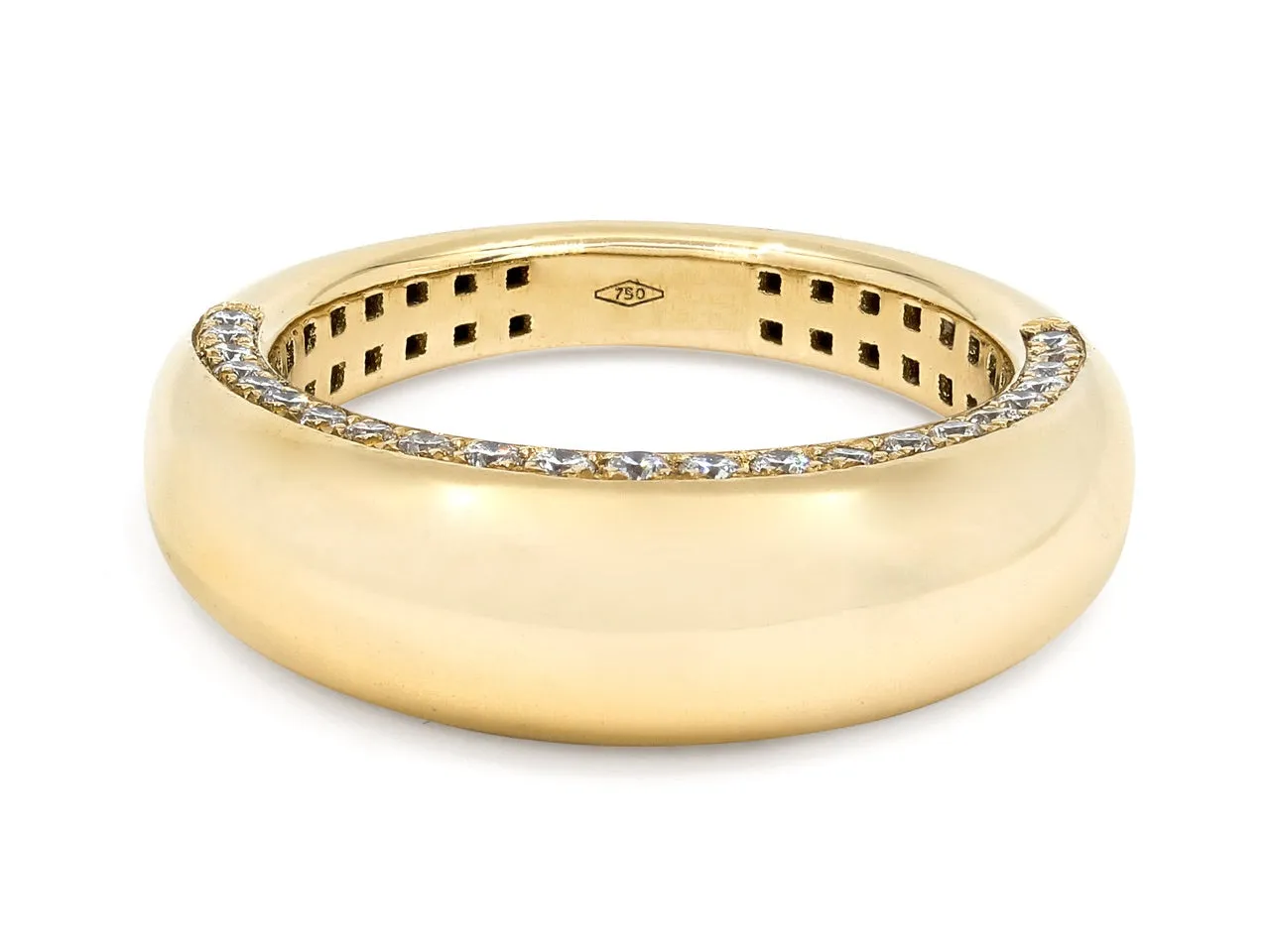 Bomb Gold Ring, with Diamonds, in 18K, by Beladora