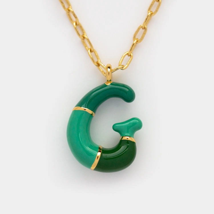 Bubble Letter Necklace