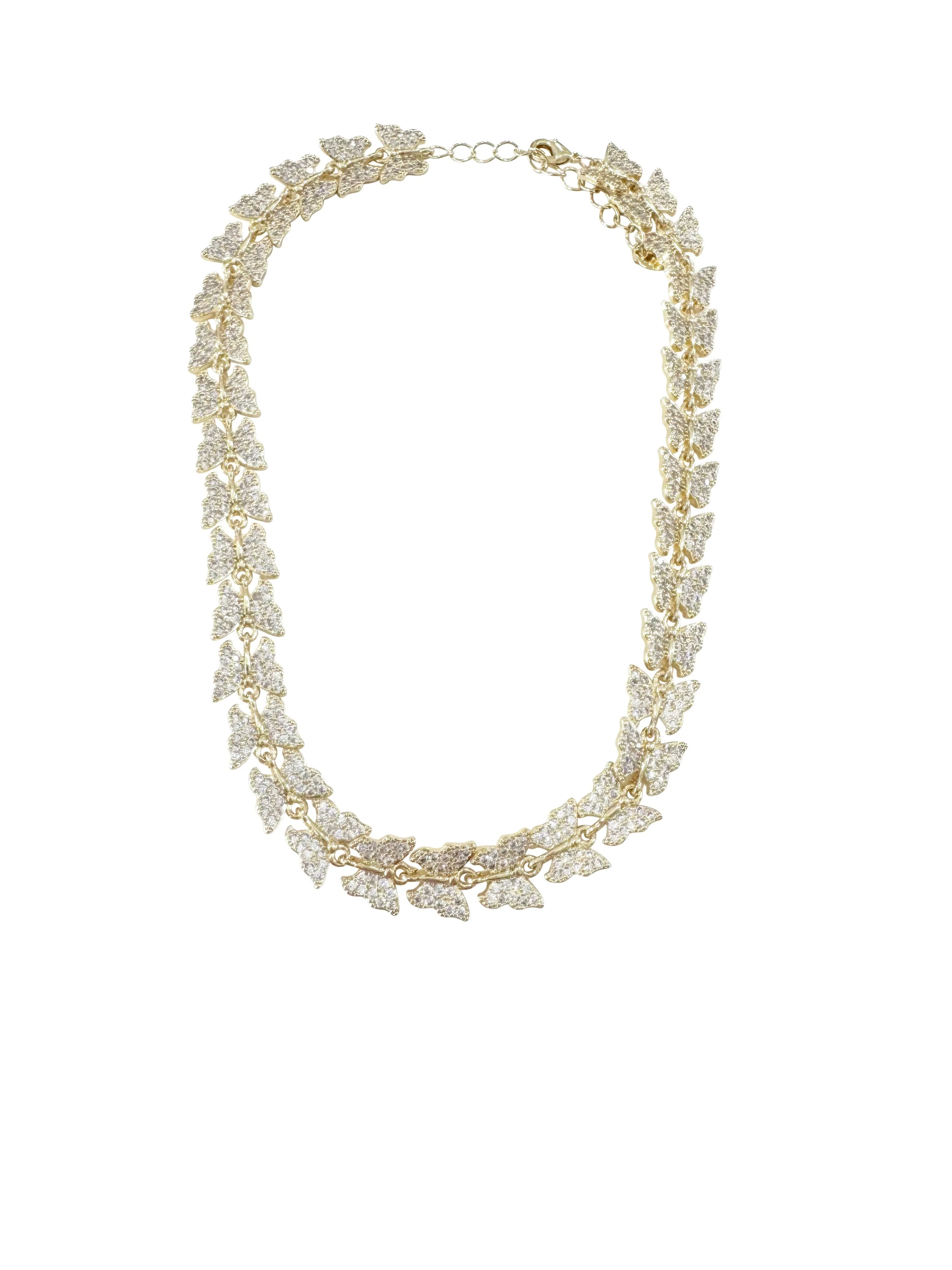 Butterfly Link Necklace