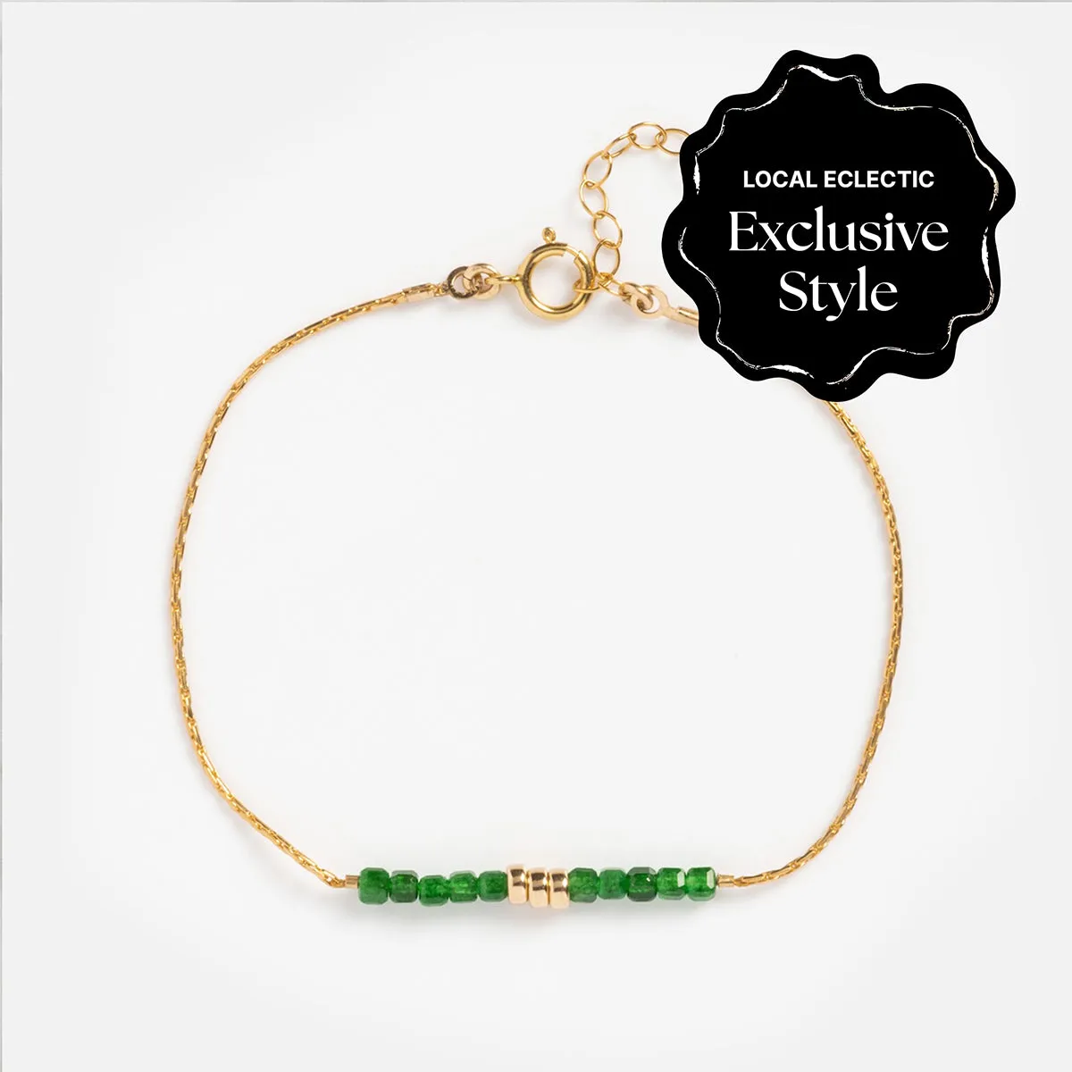 Camille Emerald Bracelet