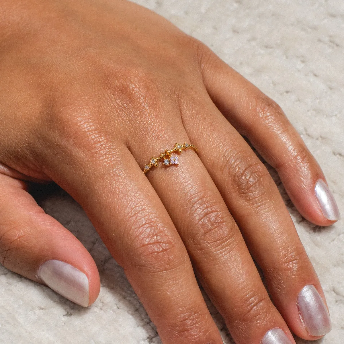 Charmed Blossom Ring