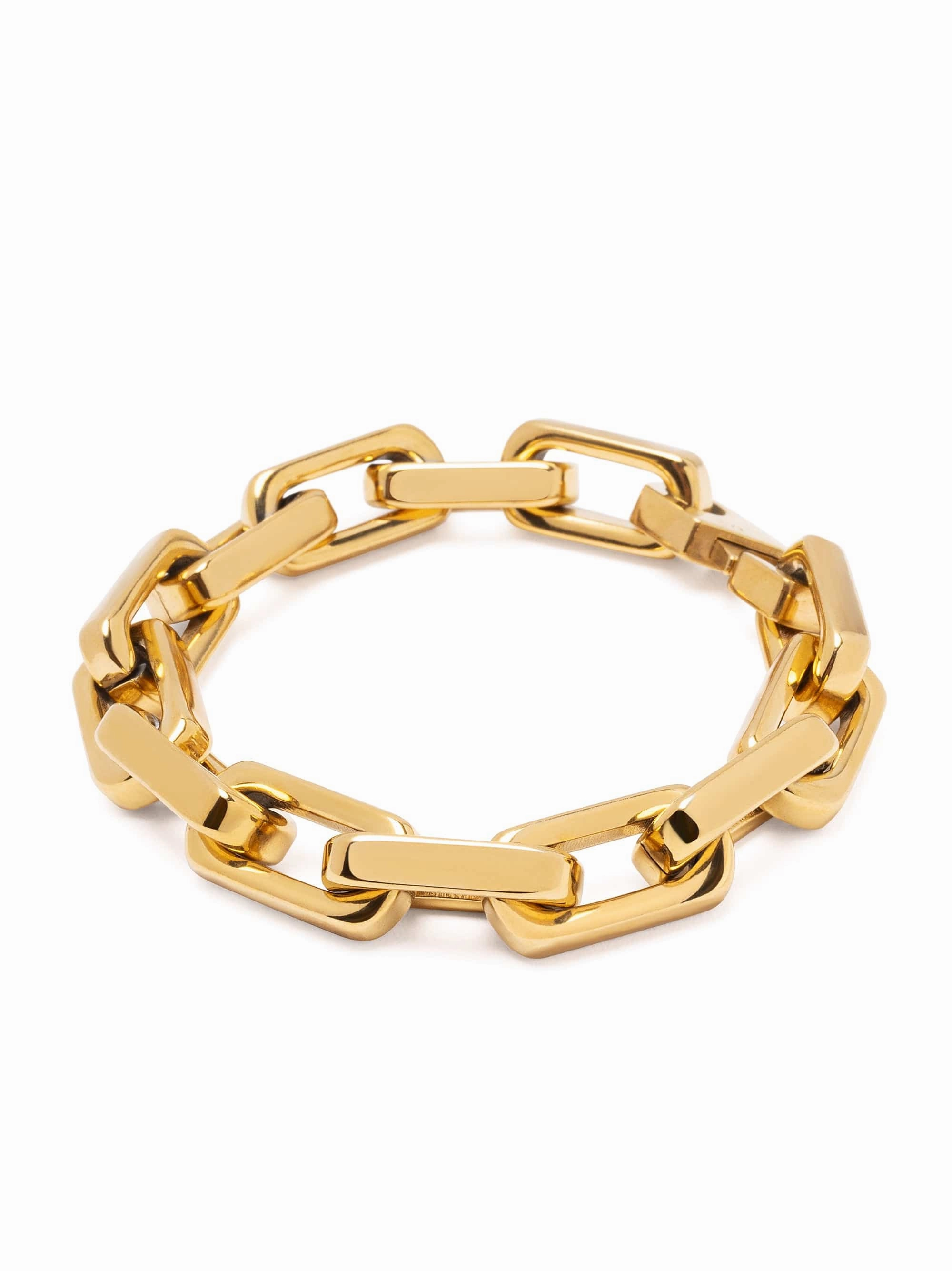 Chunky Gold Link Bracelet