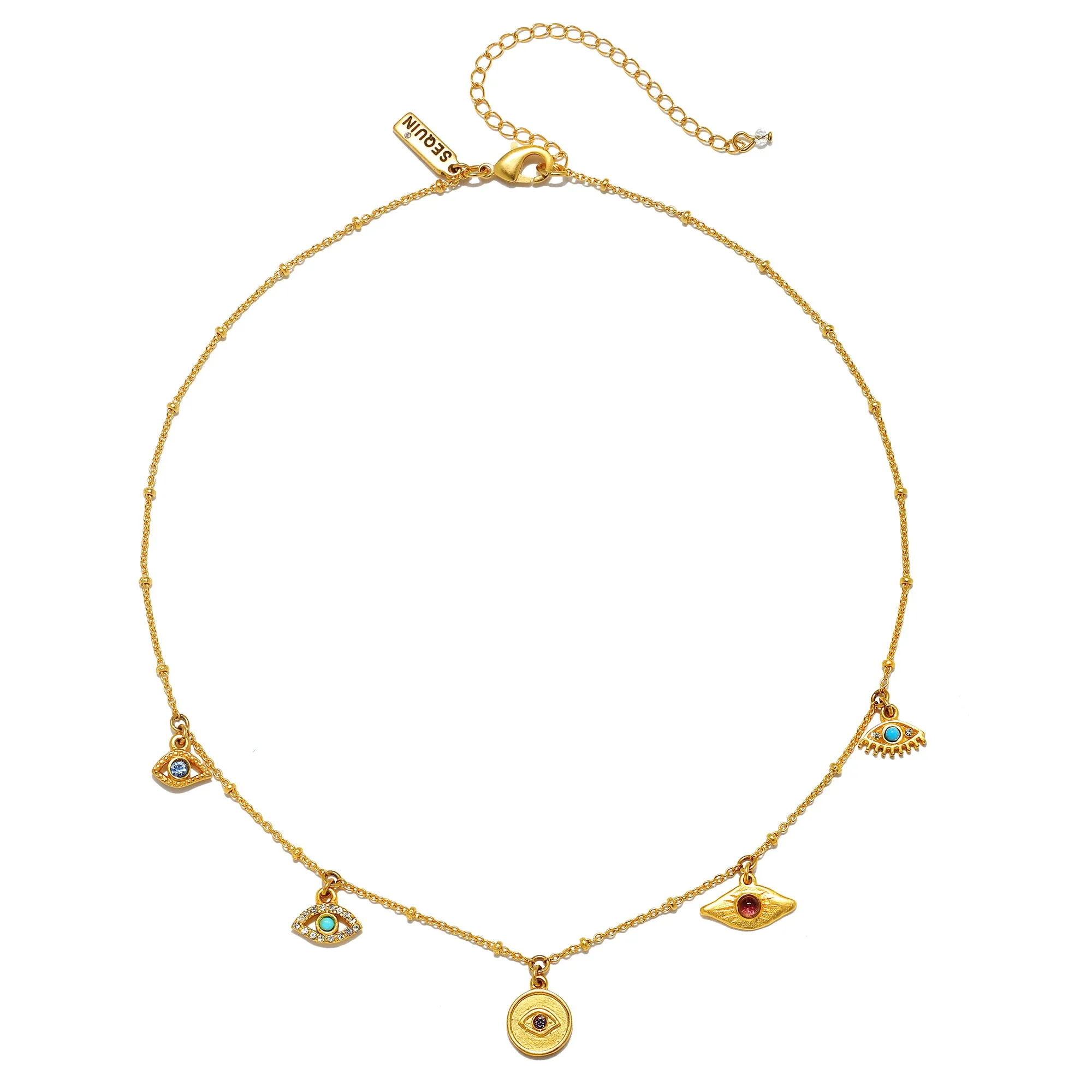 Clio Evil Eye Necklace