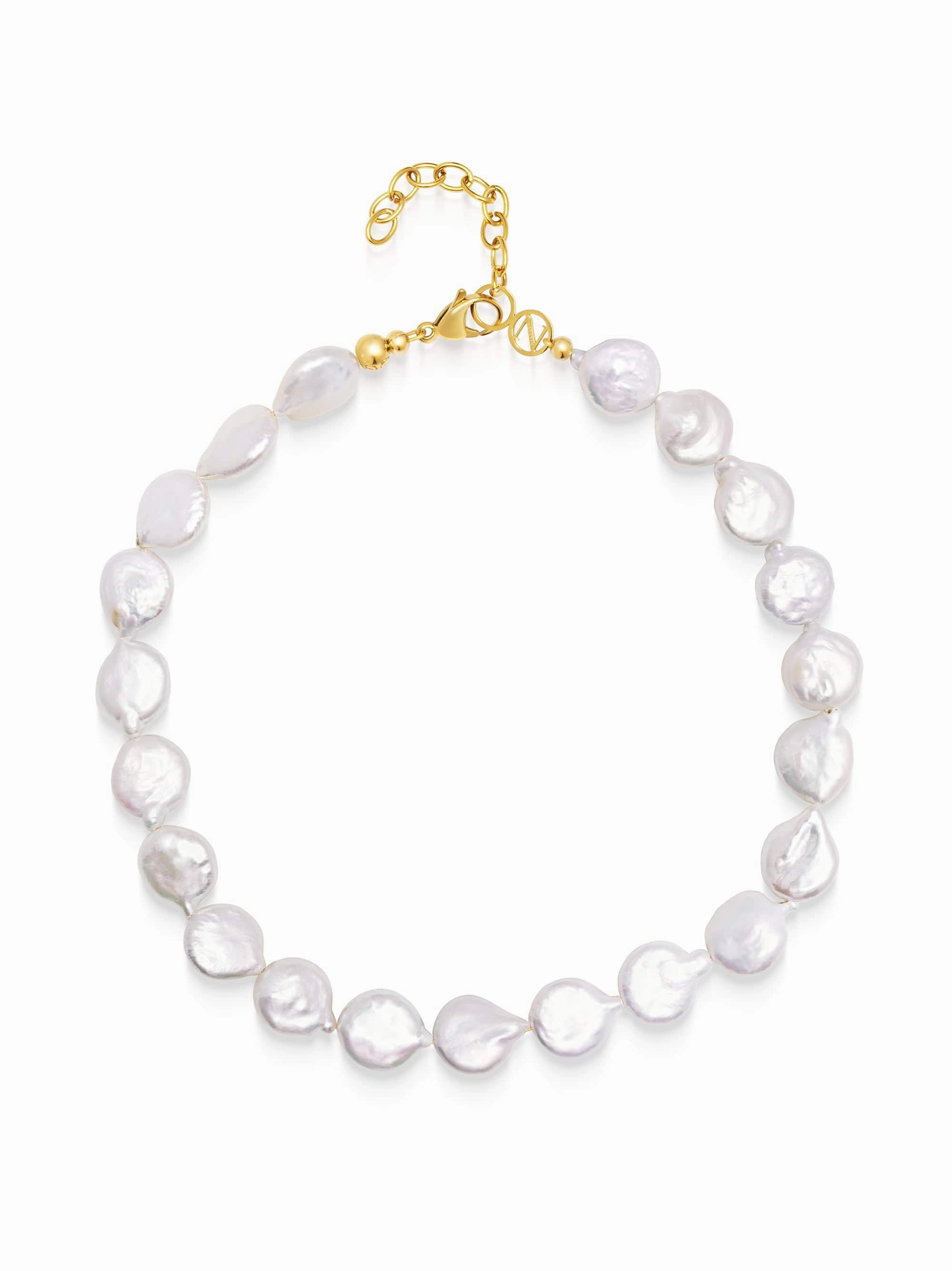 Como Flat Pearl Choker
