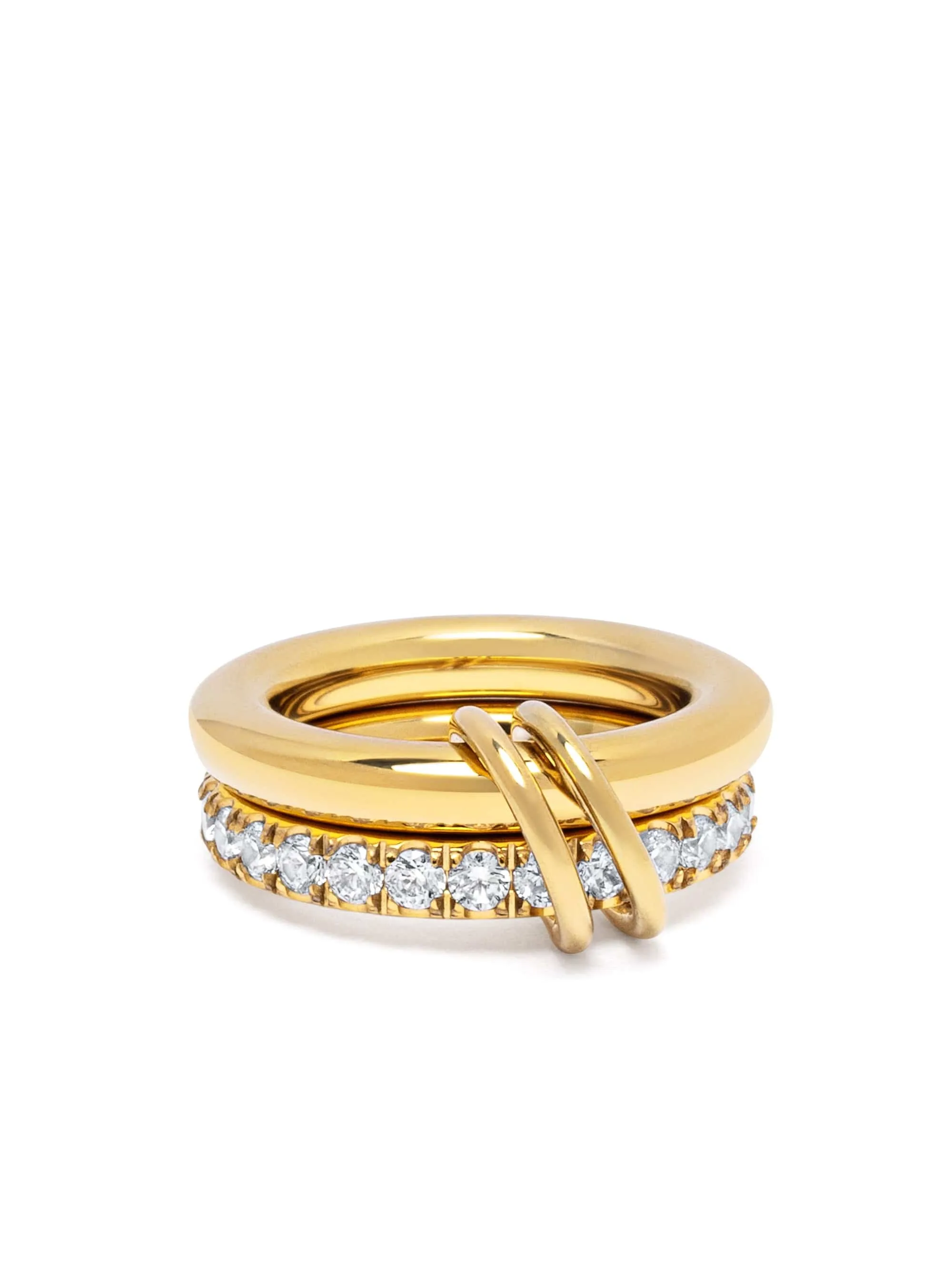 Double Band Ring in Gold