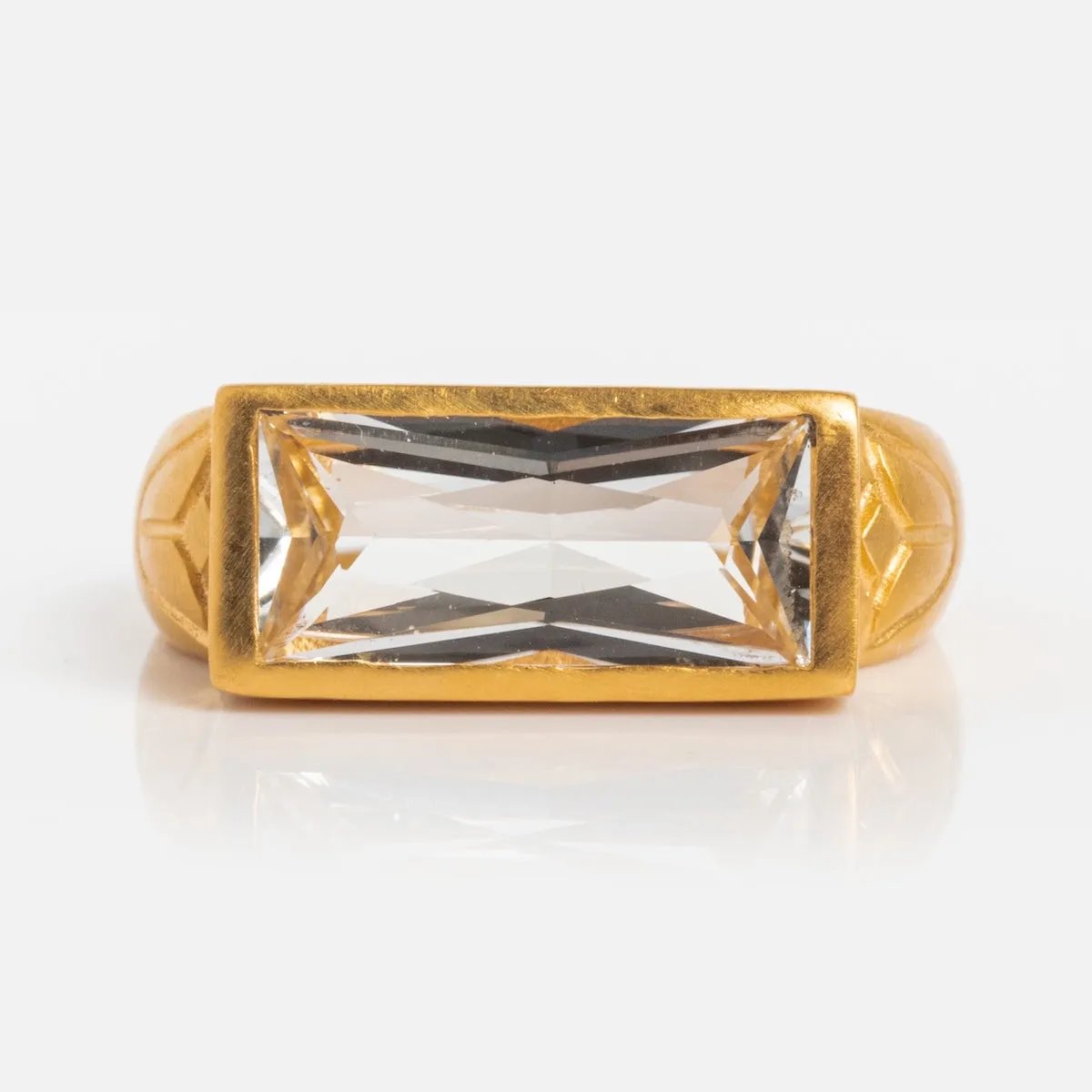 Eternal Radiance White Topaz Ring
