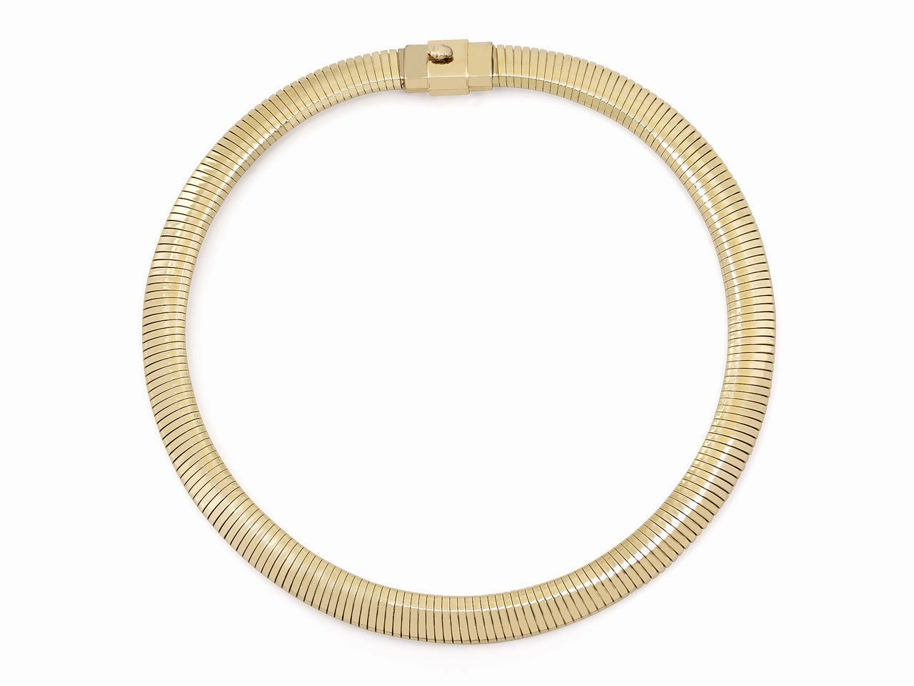 Forstner Mid-Century Choker in 14K Gold