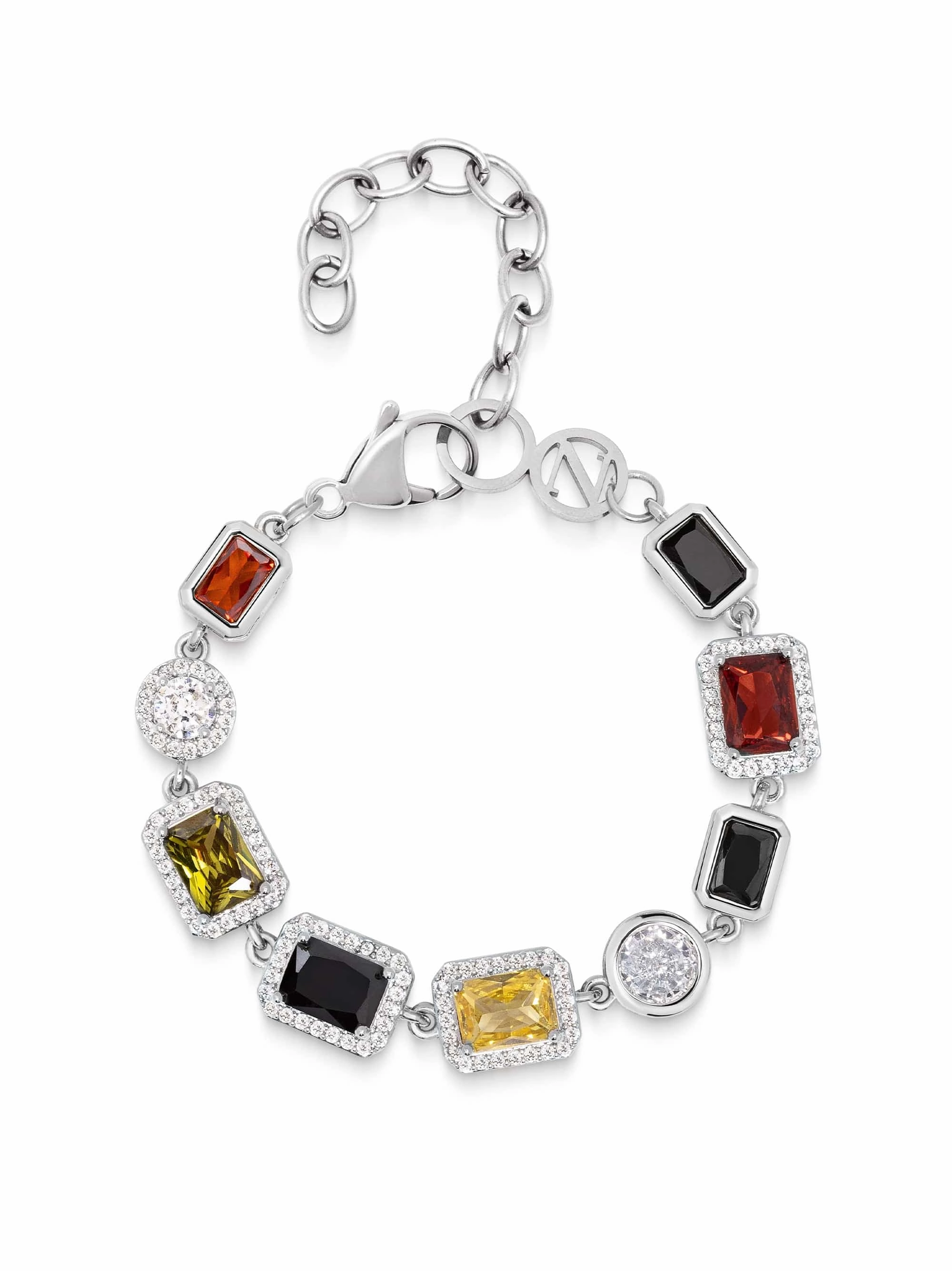 Gem Bracelet in Silver