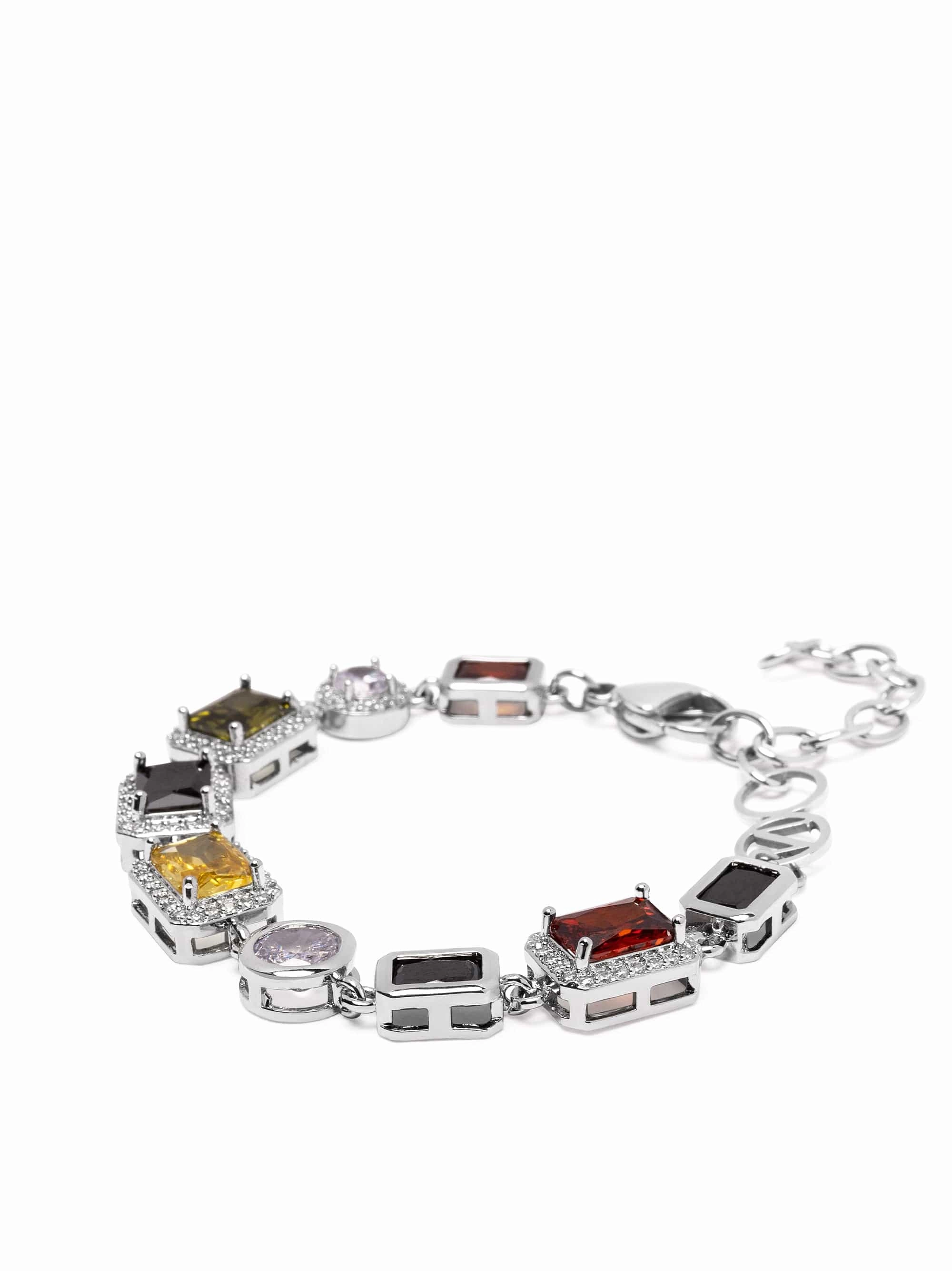 Gem Bracelet in Silver