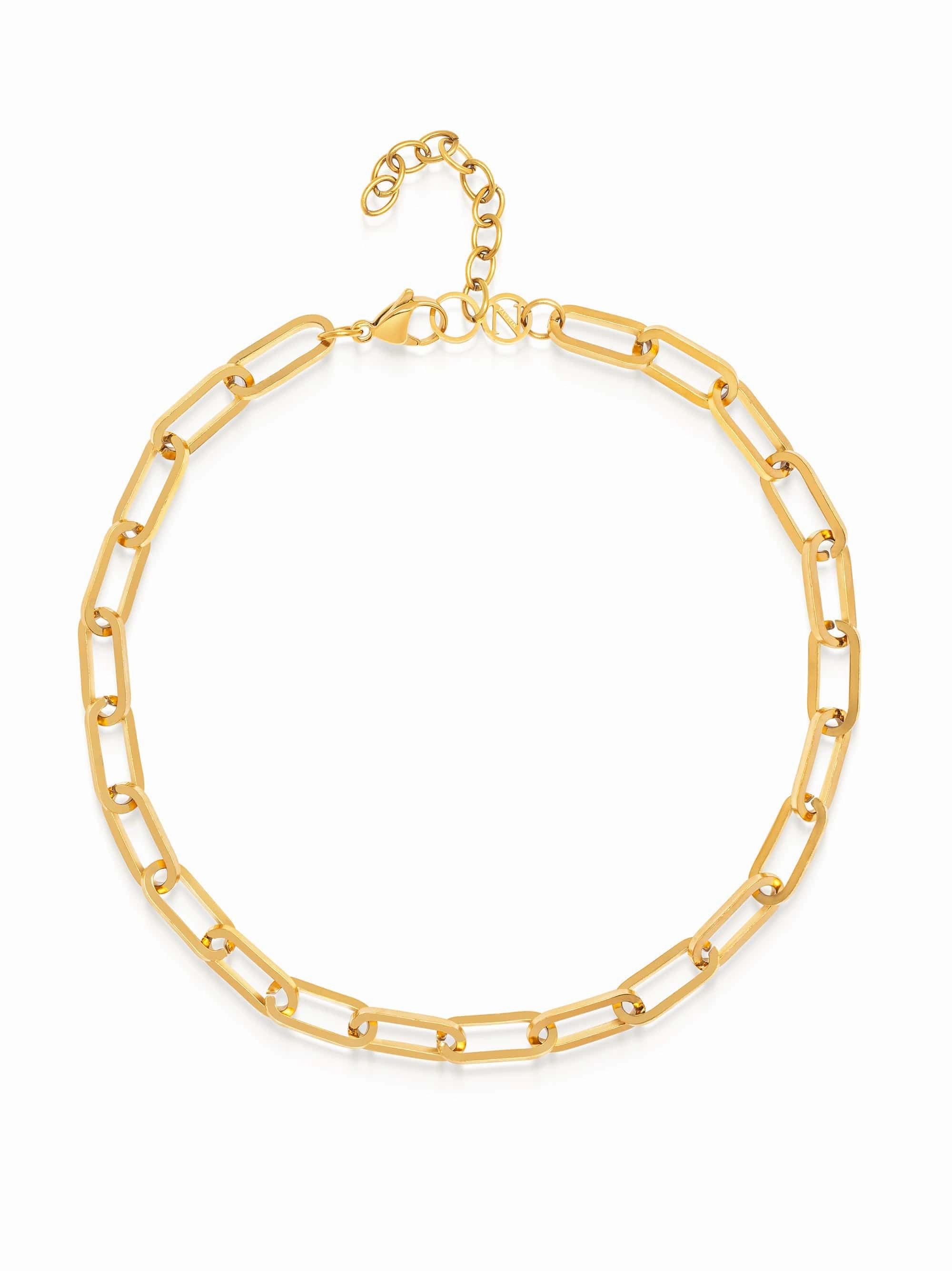Gold Link Chain Necklace
