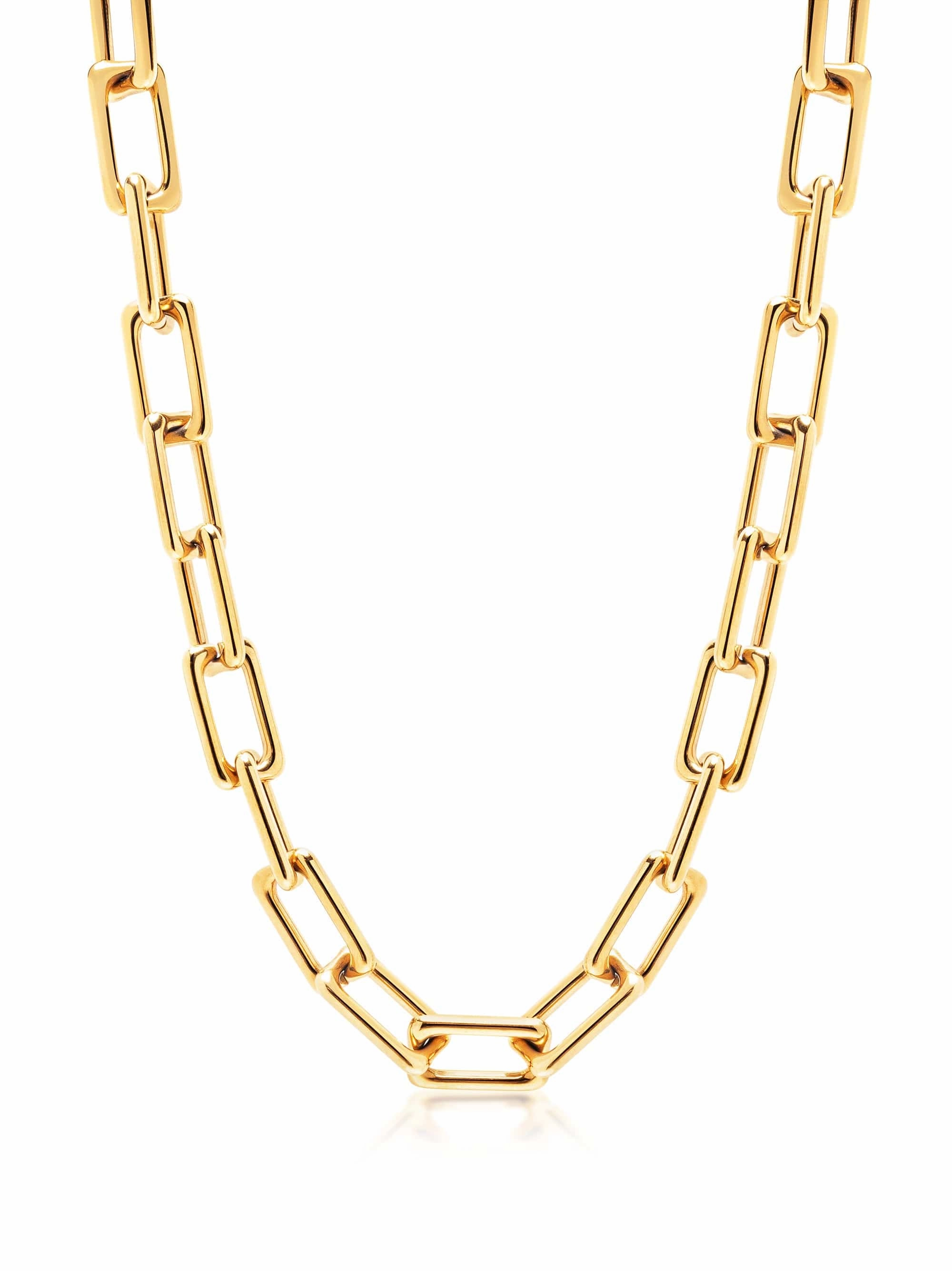 Gold Paperclip Chain