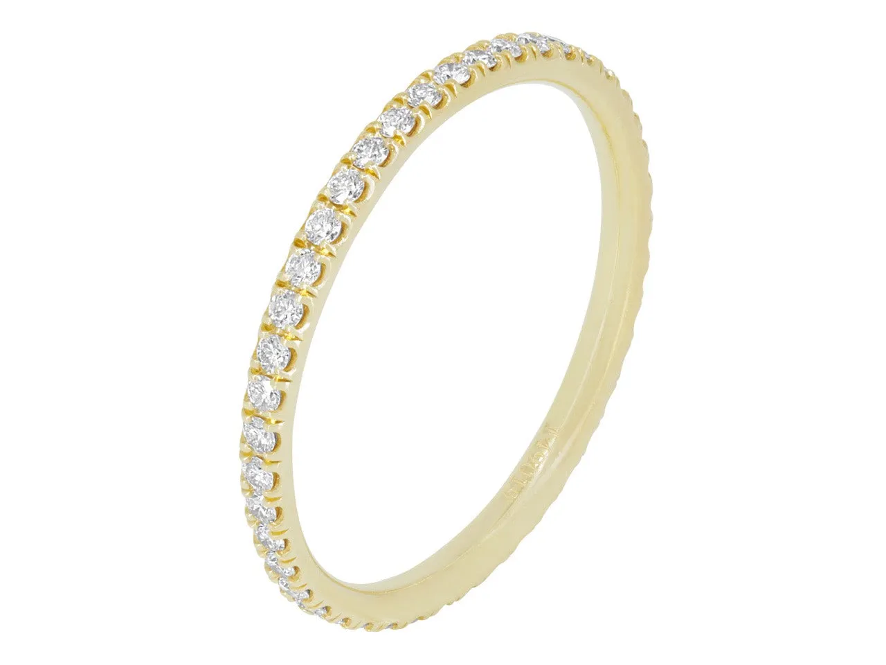 Harry Winston Micro-Pav Diamond Band in 18K Gold