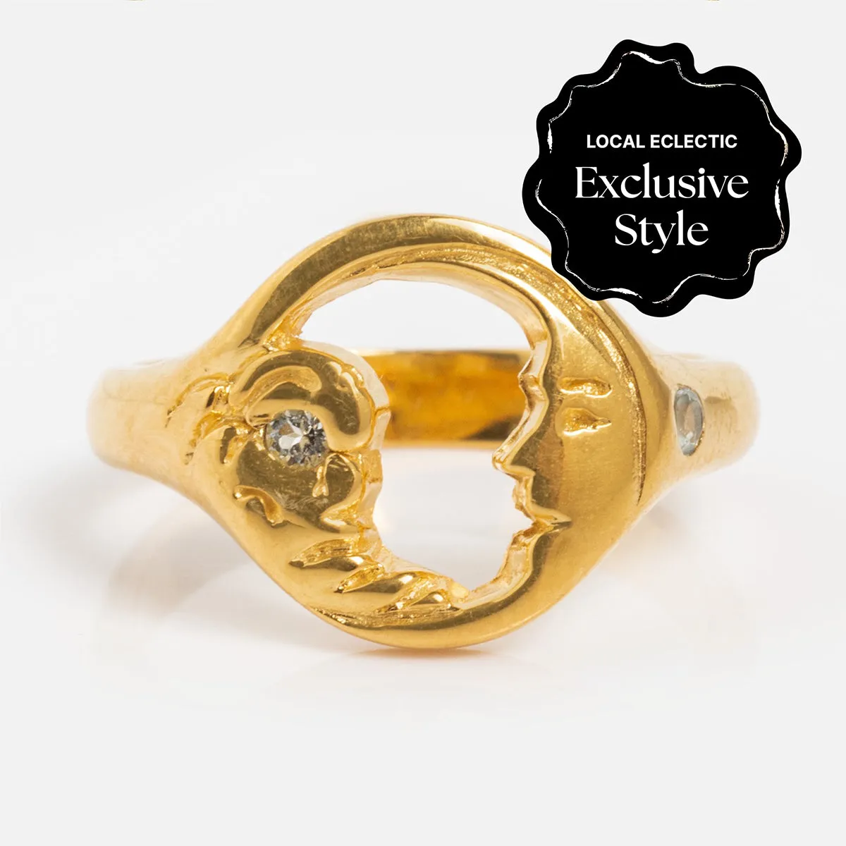 Hunt of Hounds x Local Eclectic Moonbeam Ring