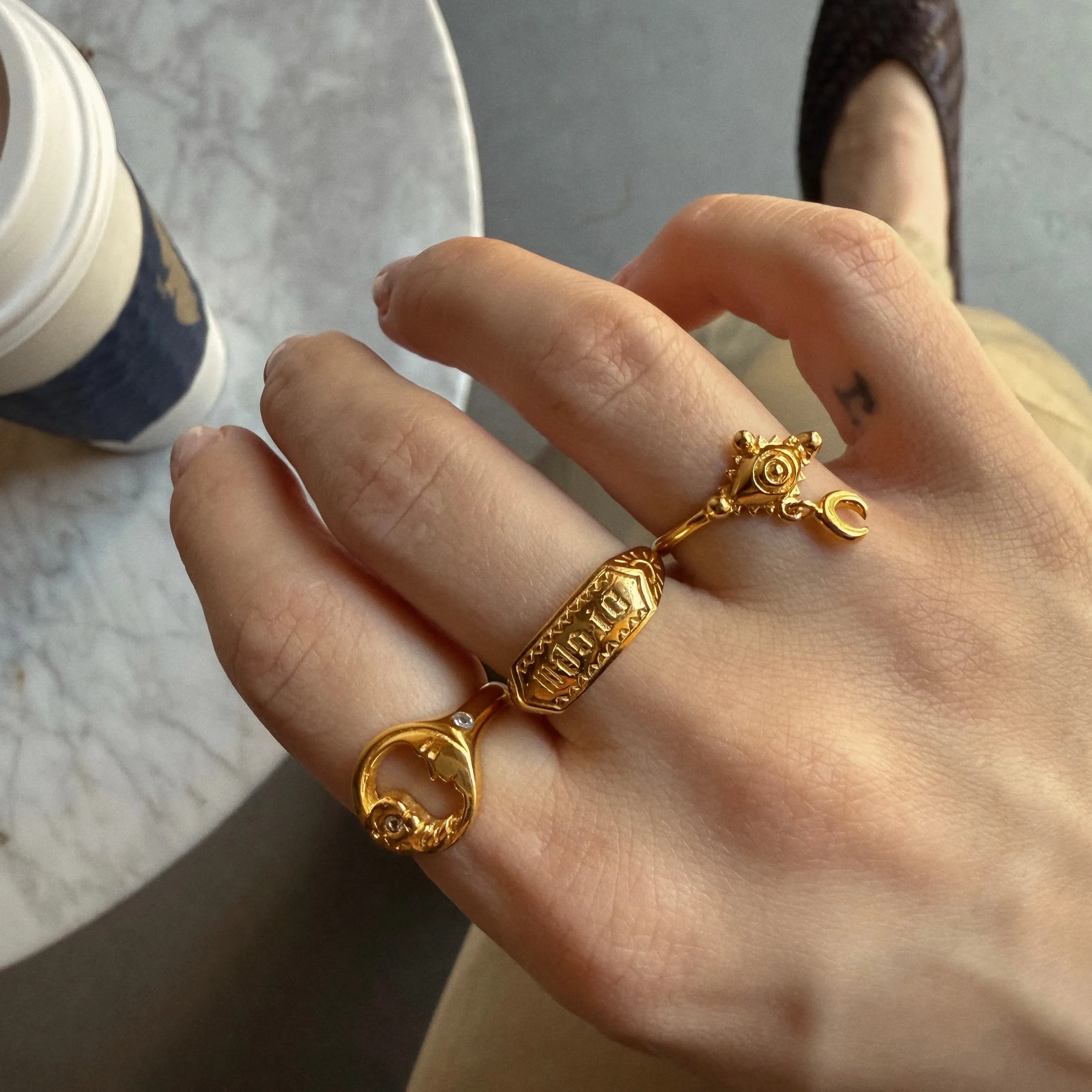 Hunt of Hounds x Local Eclectic Starseer Ring