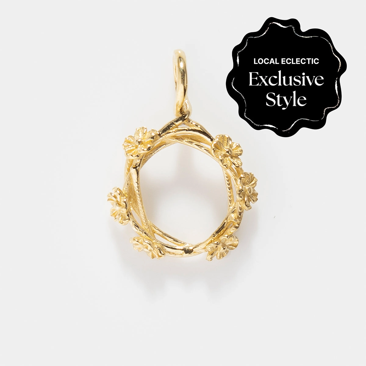 I Like it Here Club x Local Eclectic Girlhood Daisy Chain Charm