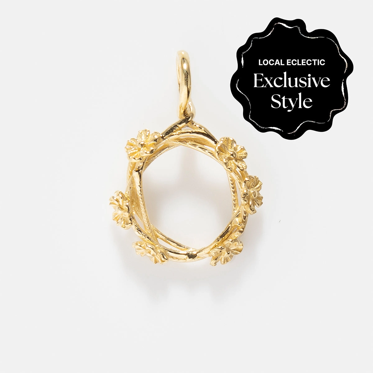 I Like it Here Club x Local Eclectic Girlhood Daisy Chain Charm