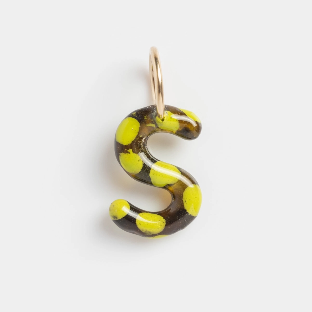 Jelly Pickle Letter Charm