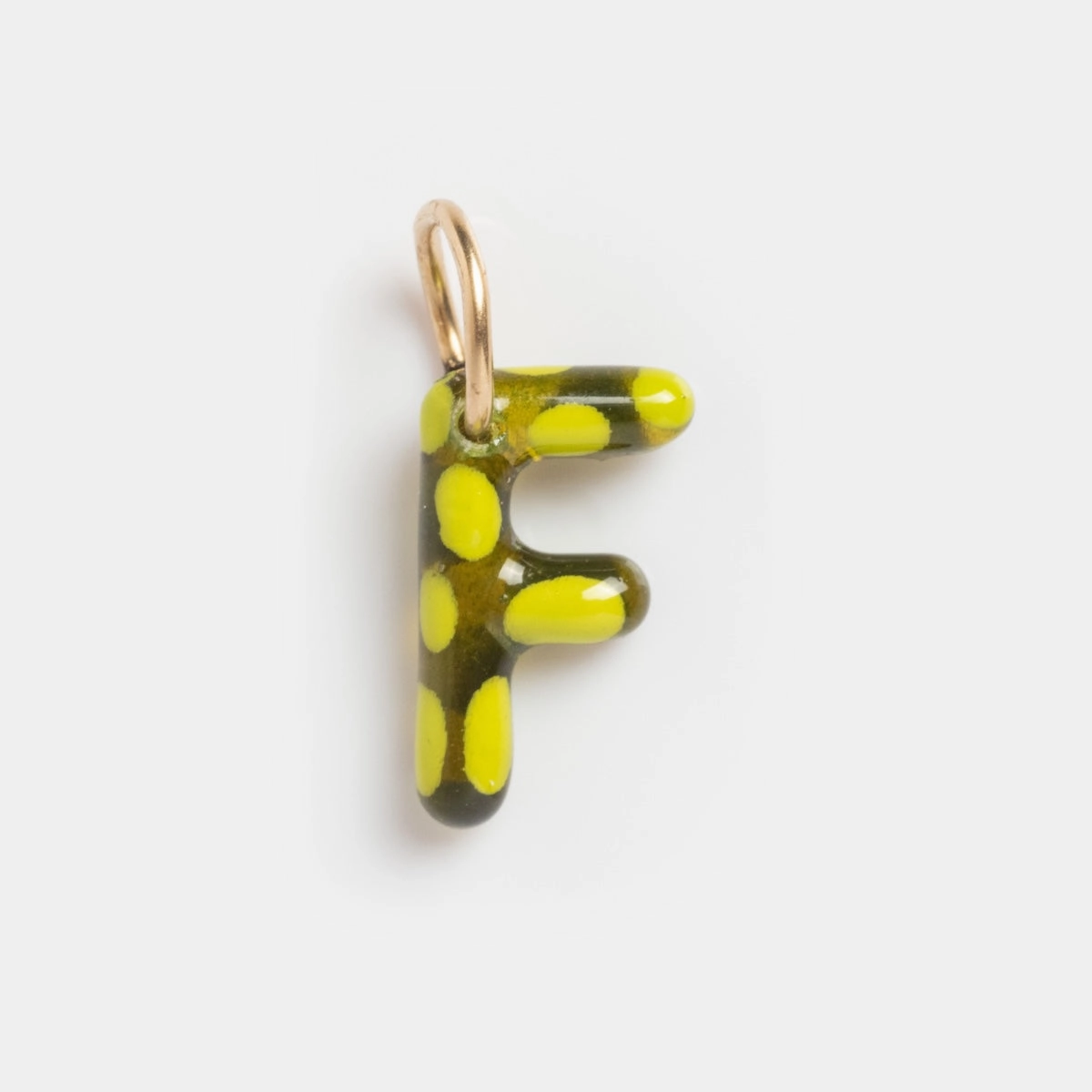 Jelly Pickle Letter Charm