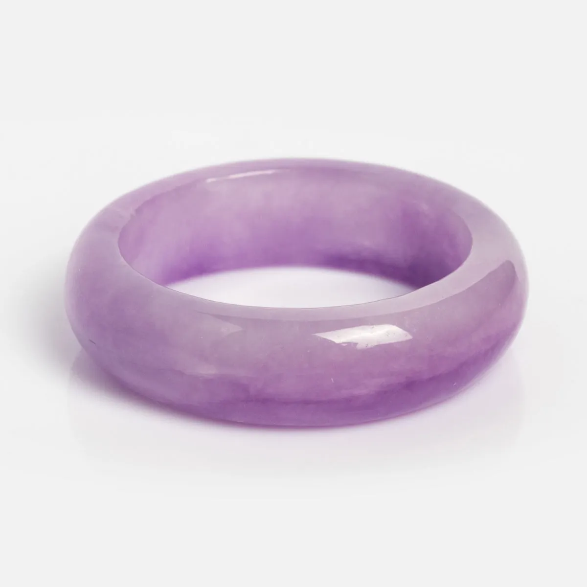 Lilac Purple Jadeite Ring
