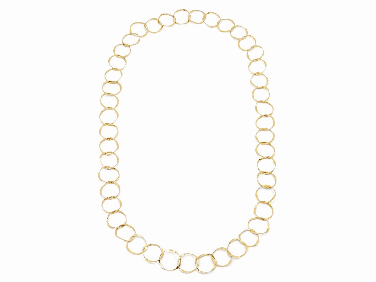 Link Necklace in 18K Gold
