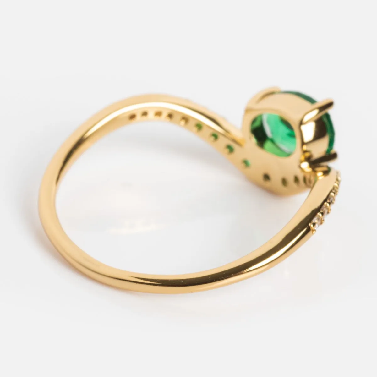Main Character Floating Ombre Birthstone Ring