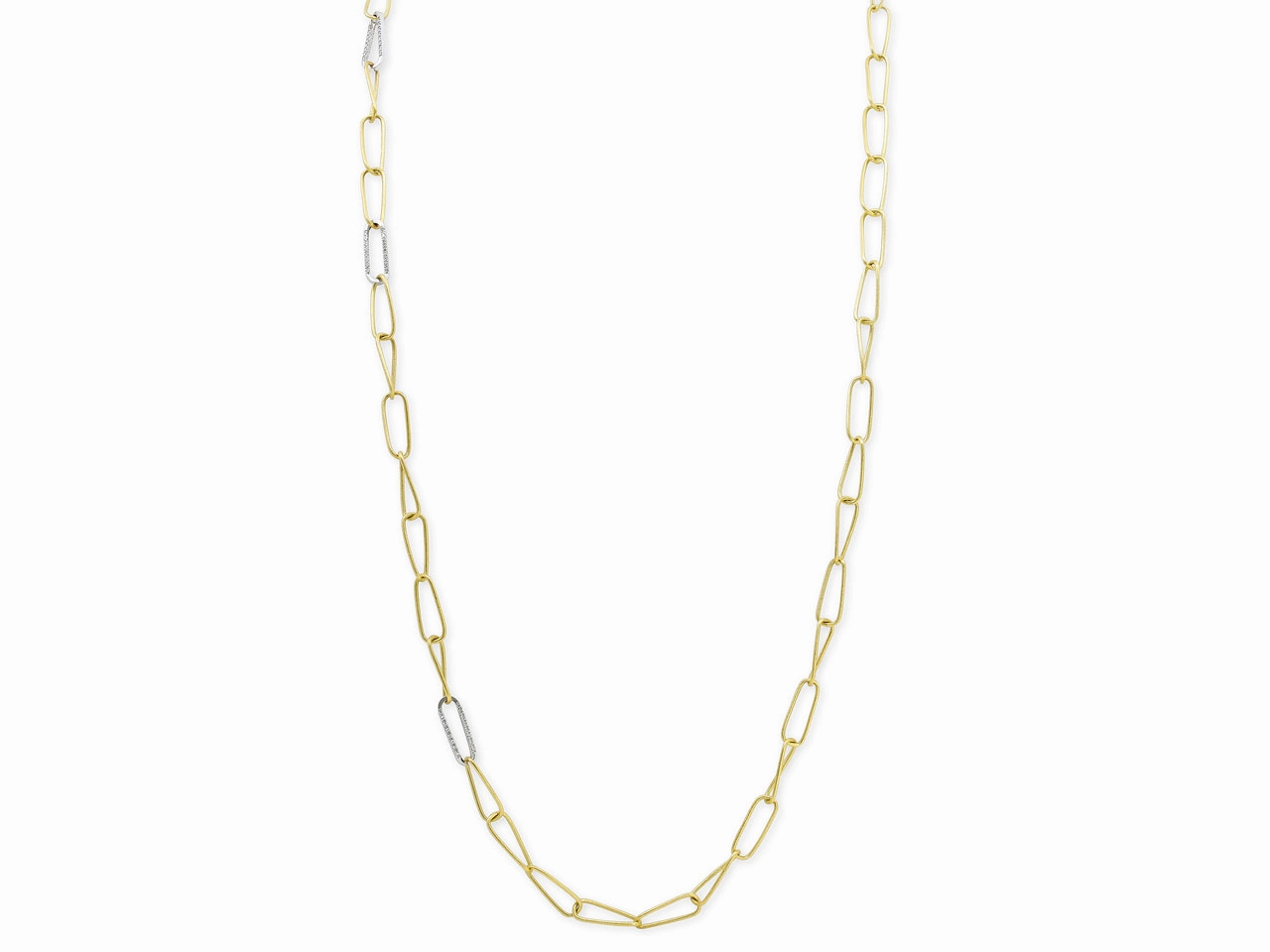 Marchisio Gold Link Necklace in 18K Gold