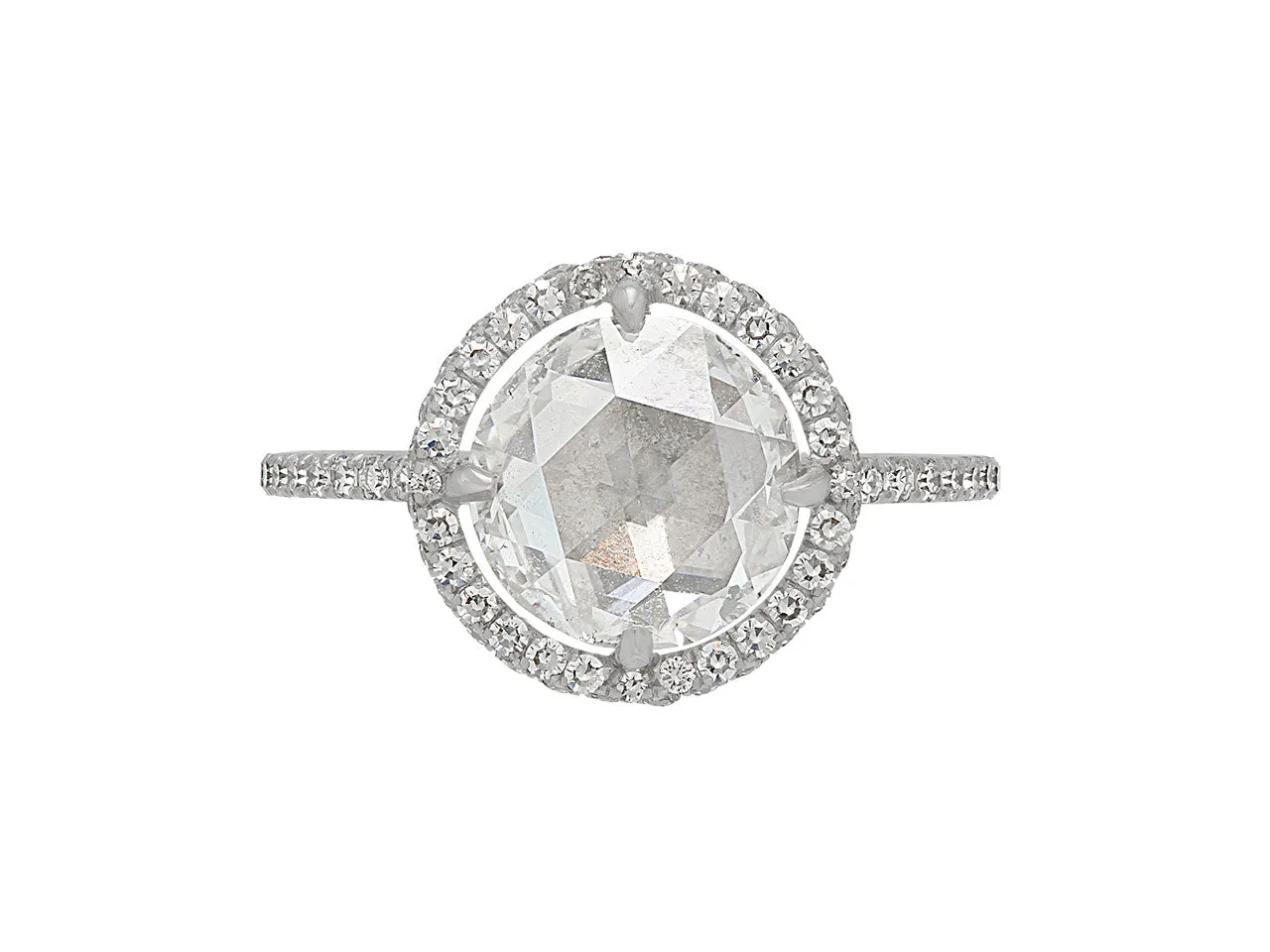 Martin Katz 2.41ct Diamond Halo Ring in Platinum