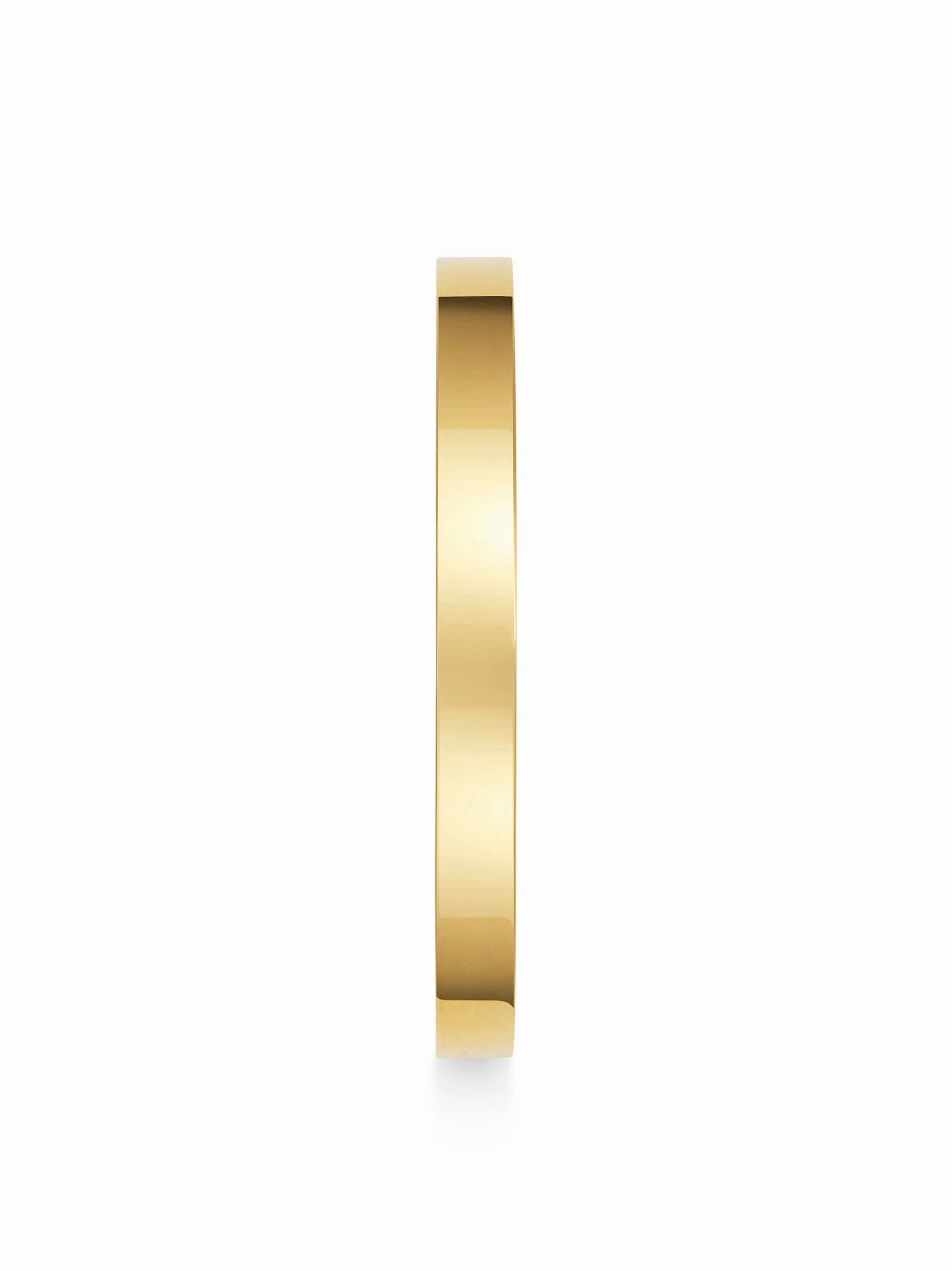 Men's Gold Open Cuff Bangle
