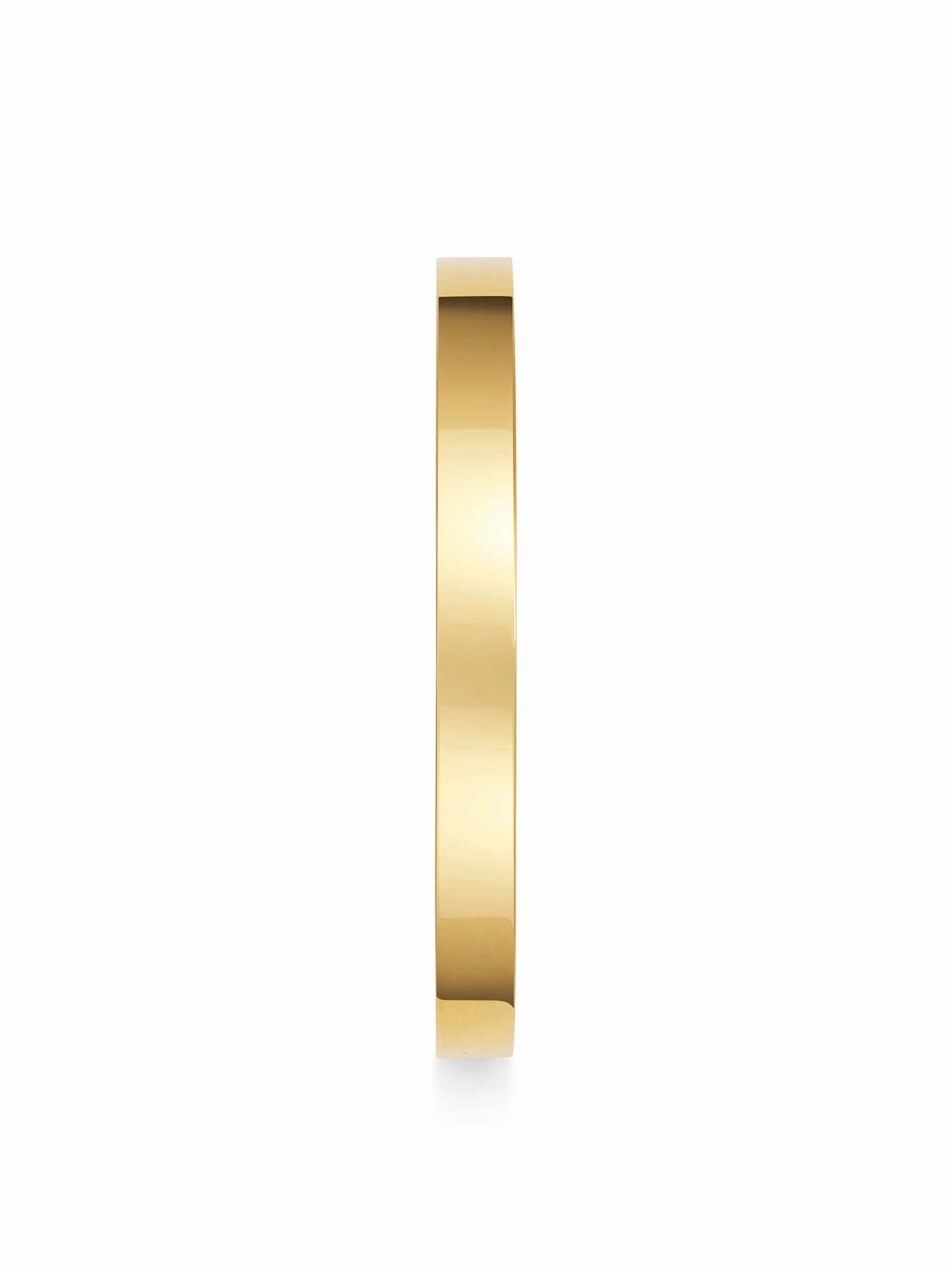 Men's Gold Open Cuff Bangle