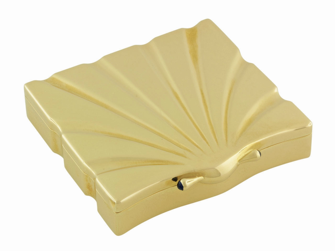 Mid-Century Verdura Box in 14K