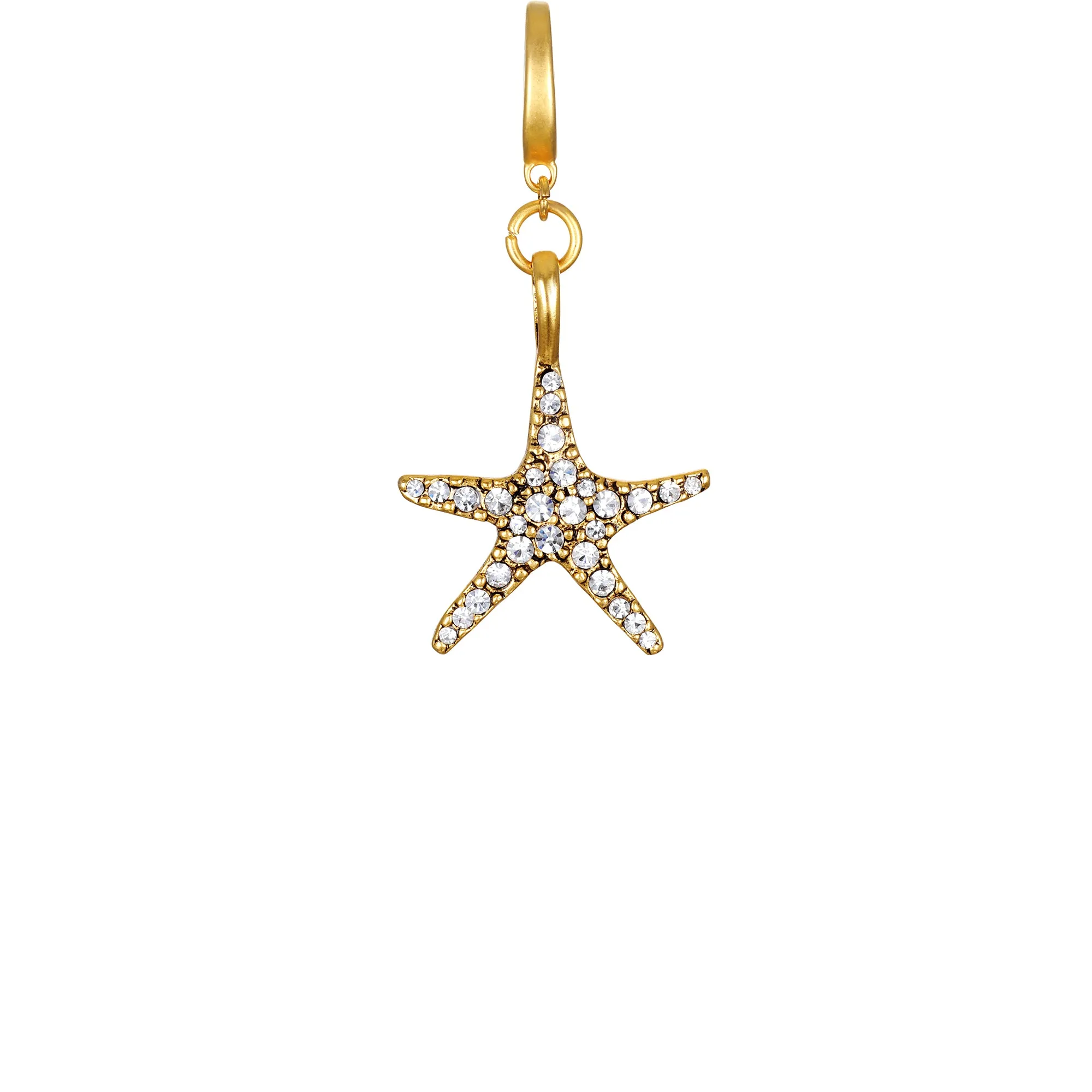 Mini Pav Starfish Clip-On Charm