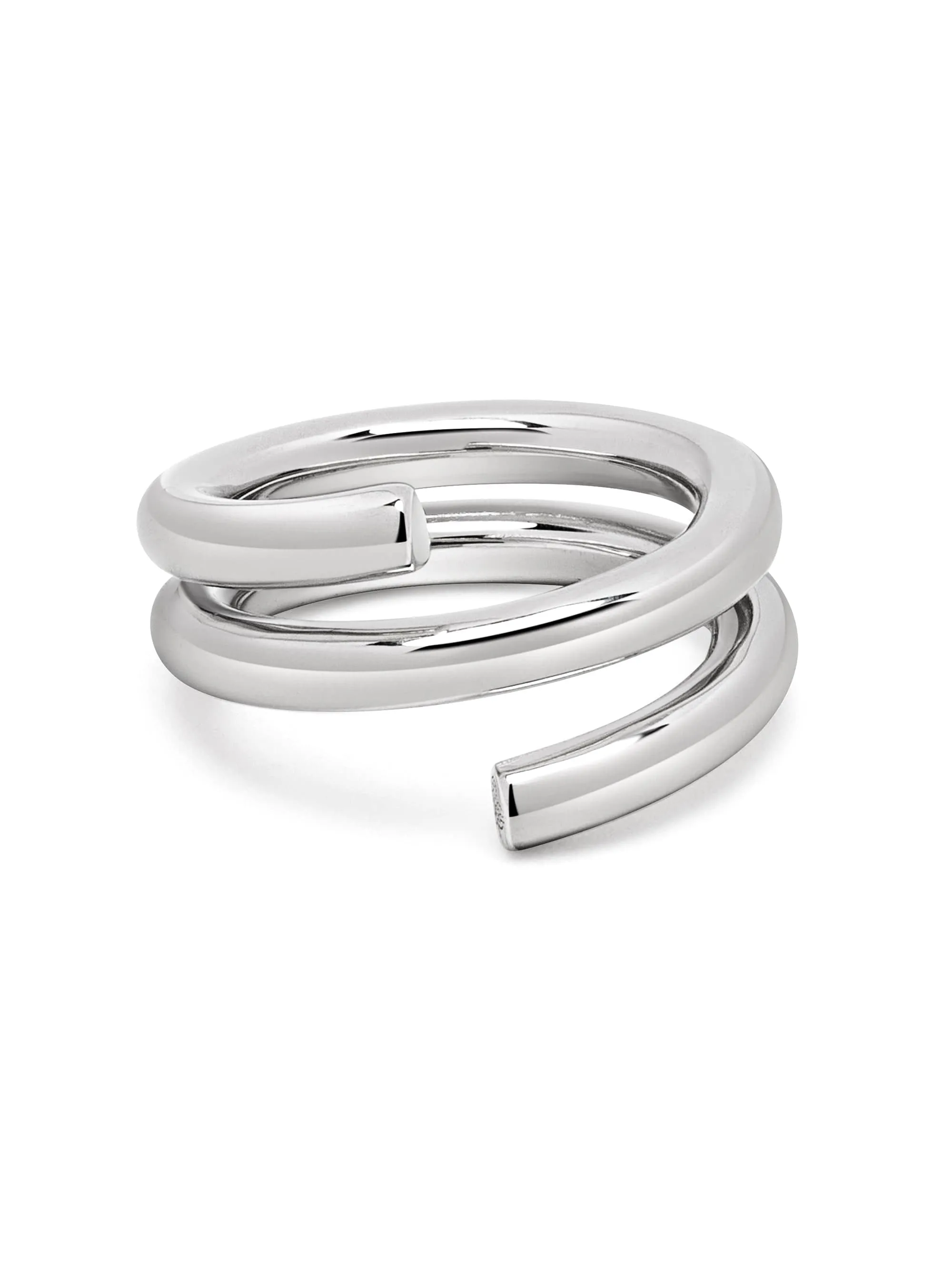 Modern Spiral Ring