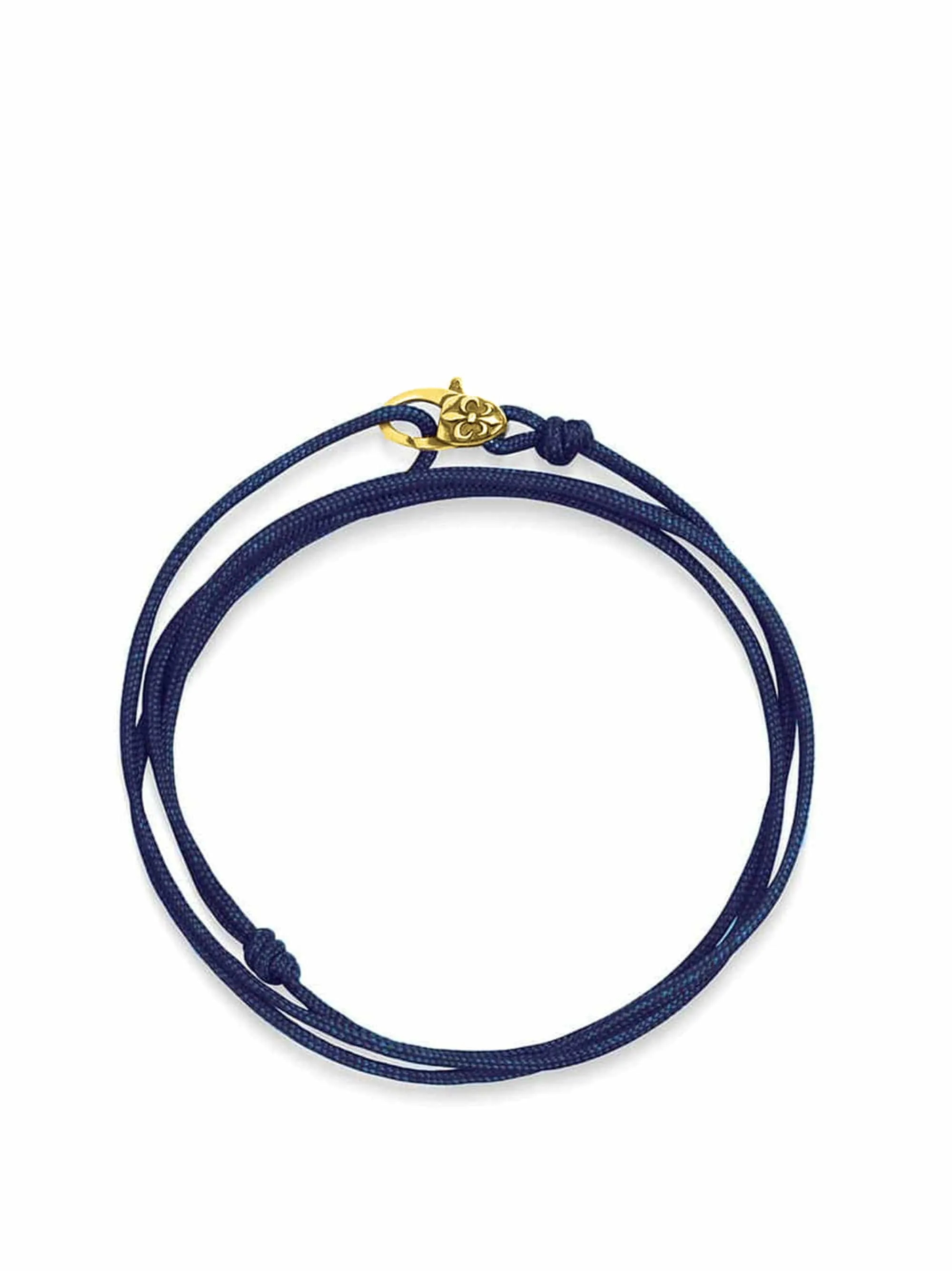 Navy Wrap-Around String Bracelet