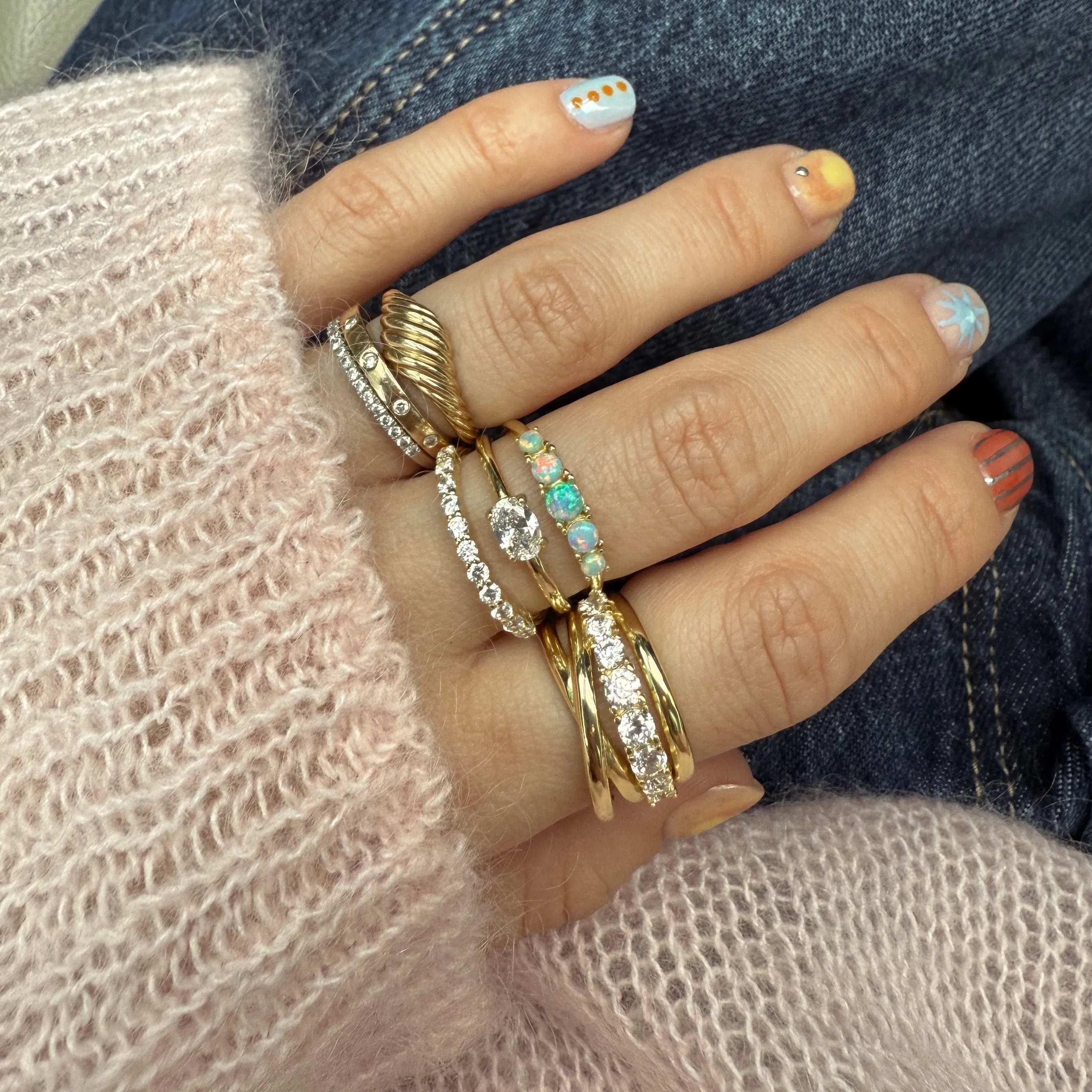 Oh She Fancy Stacked Ring