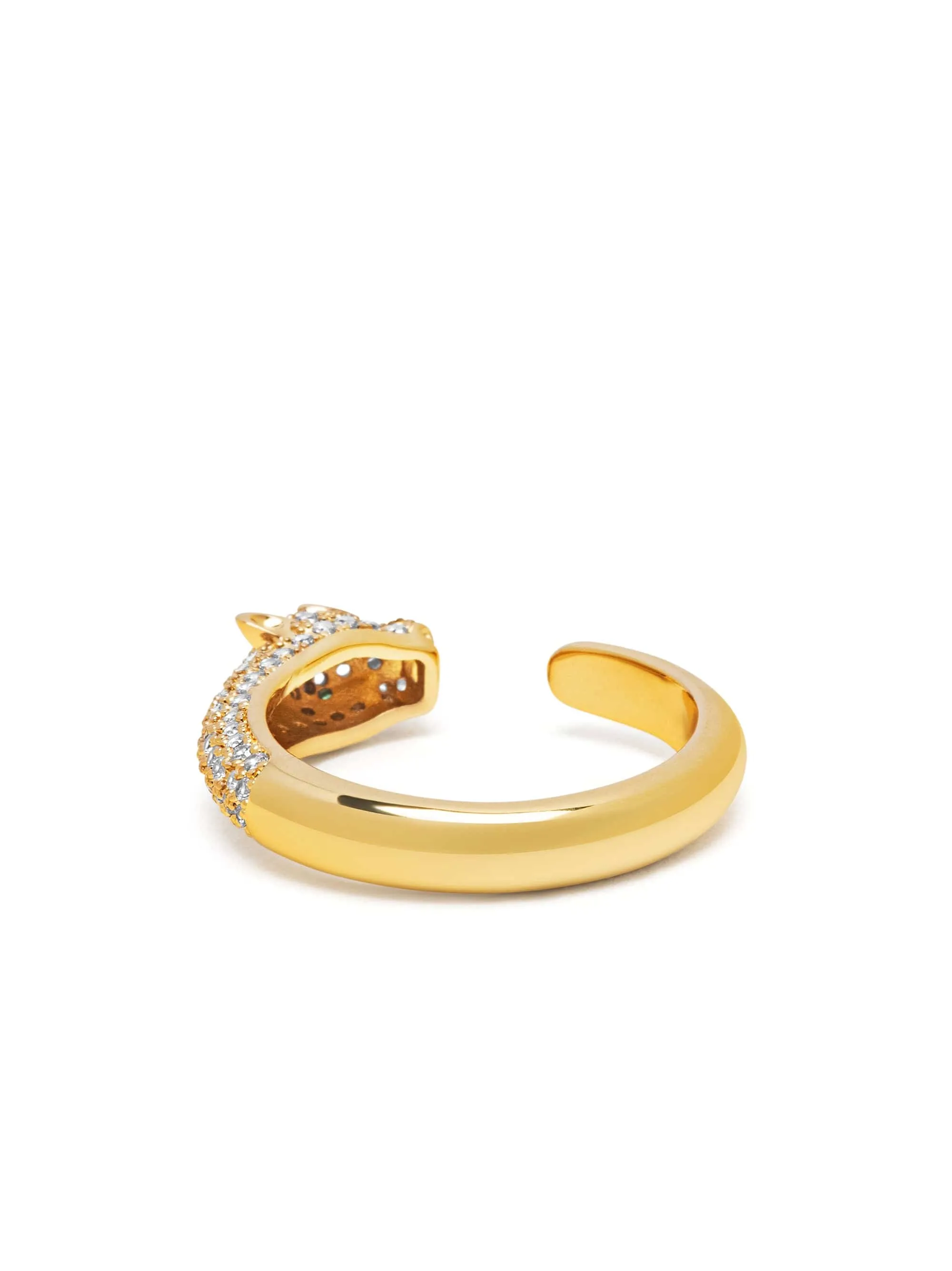 Panther Wrap Ring in Gold