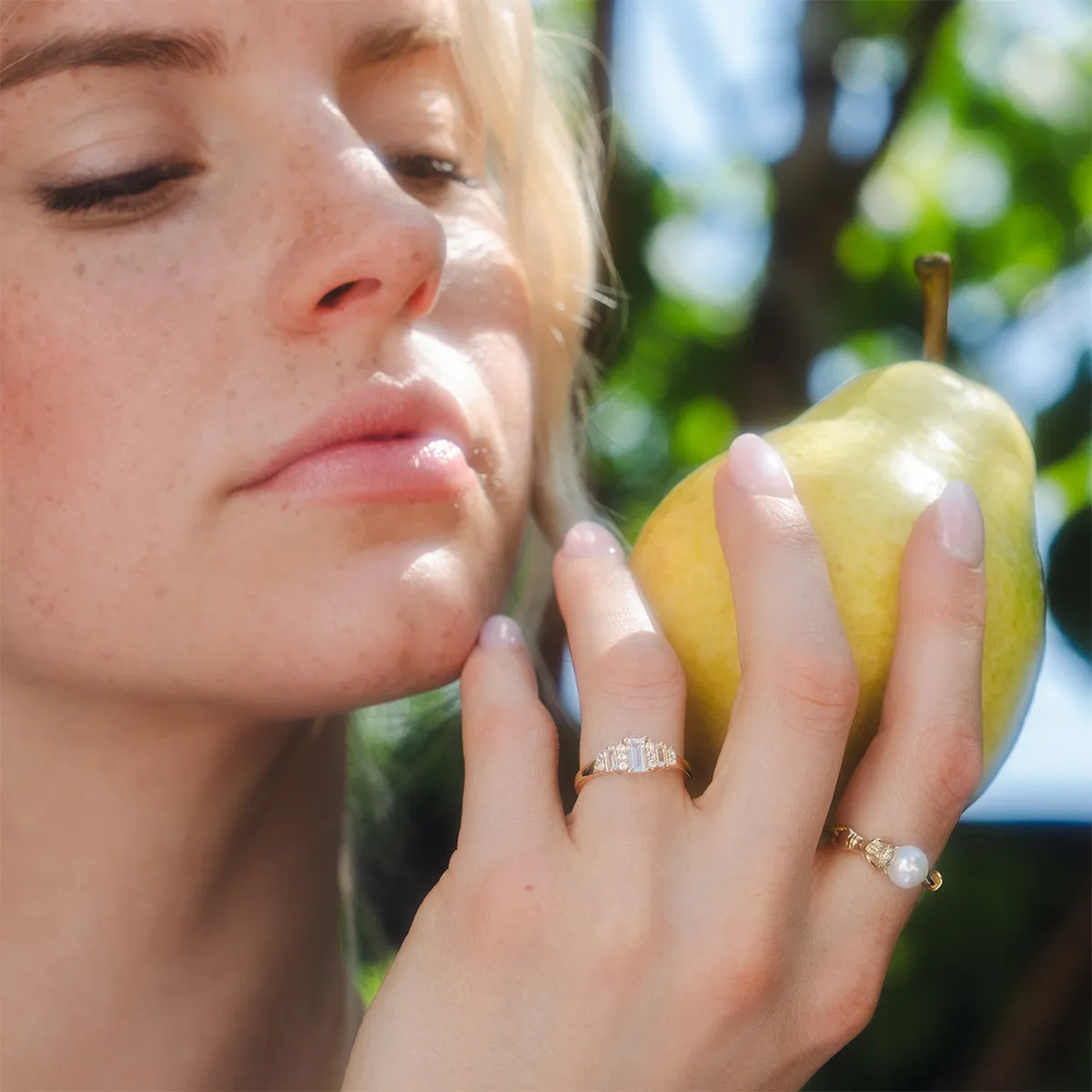 Pearl Siren Statement Ring