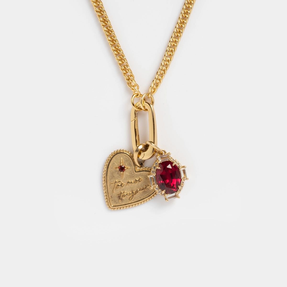 Perfect Start Charm Holder Necklace