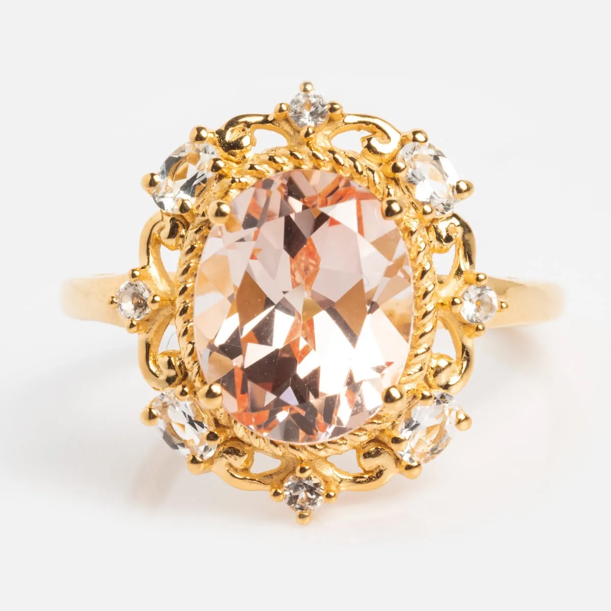 Royal Blush Cocktail Ring