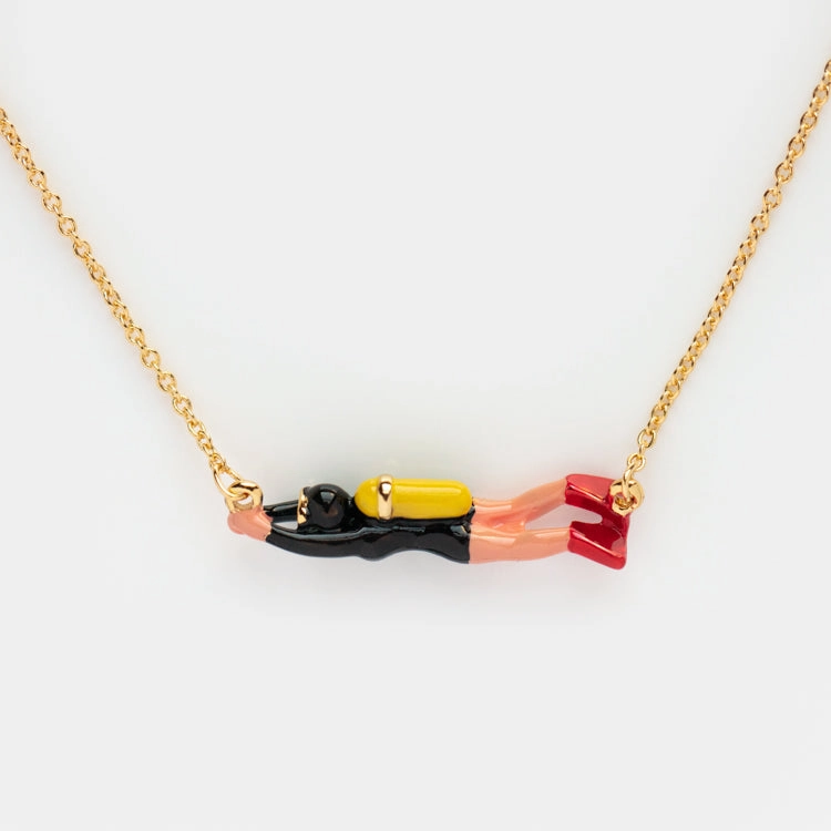 Scuba Diver Necklace