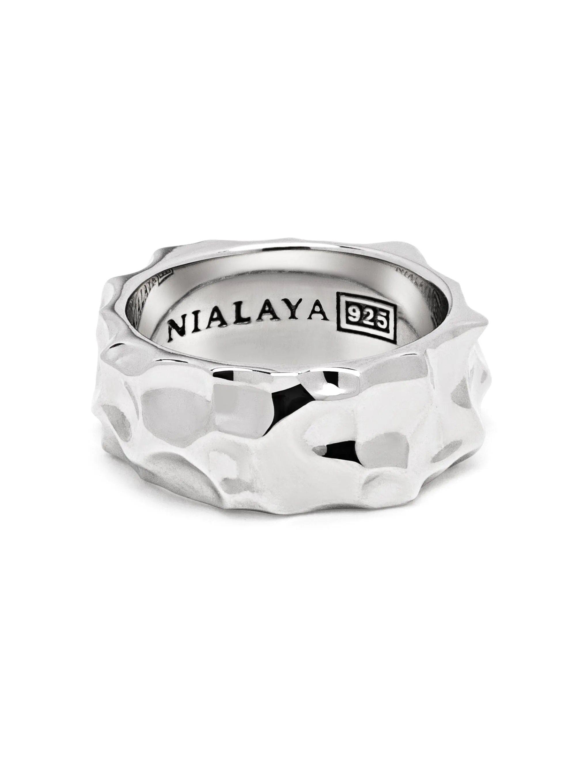 Sculpted Sterling Silver Ring