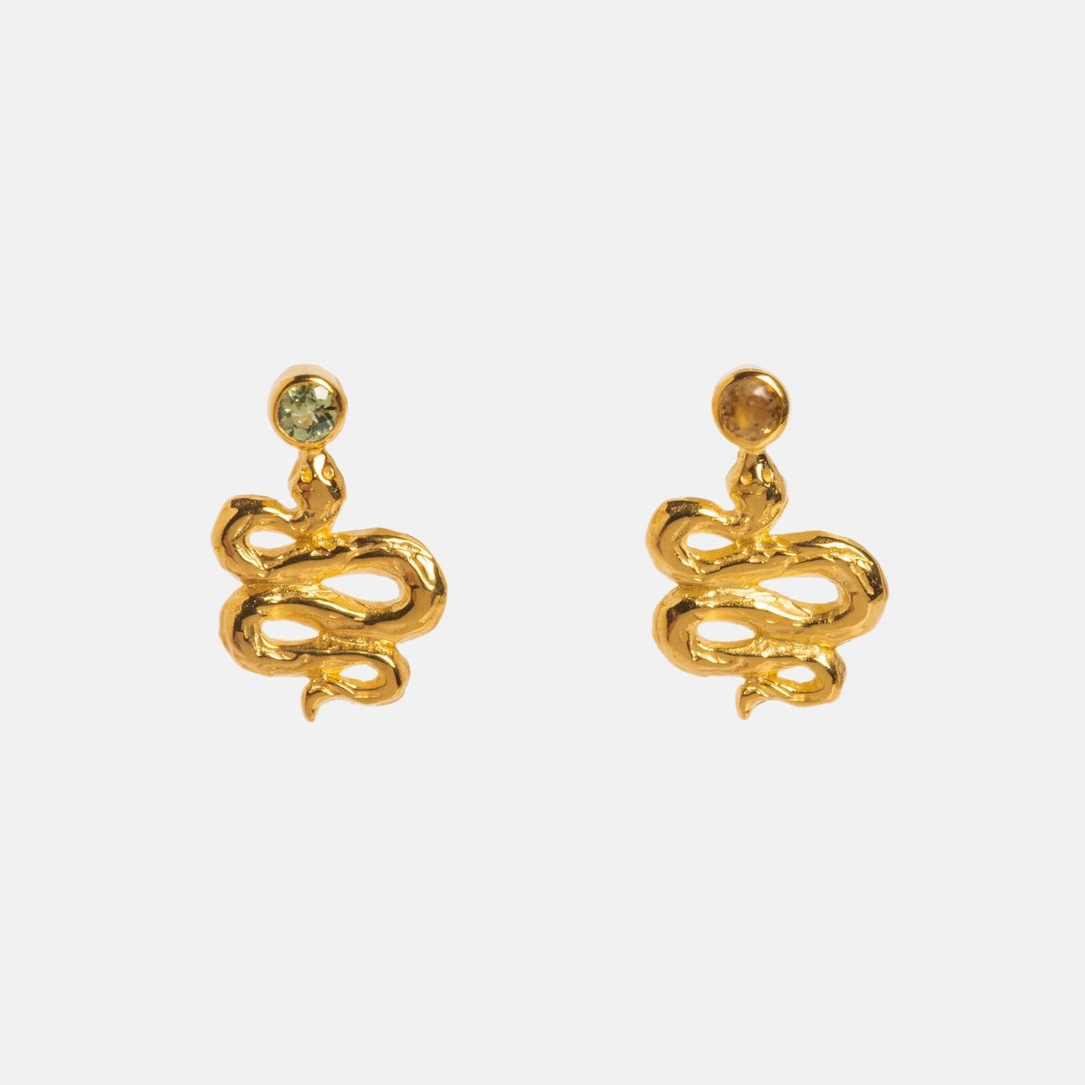 Serpent Stud Earrings